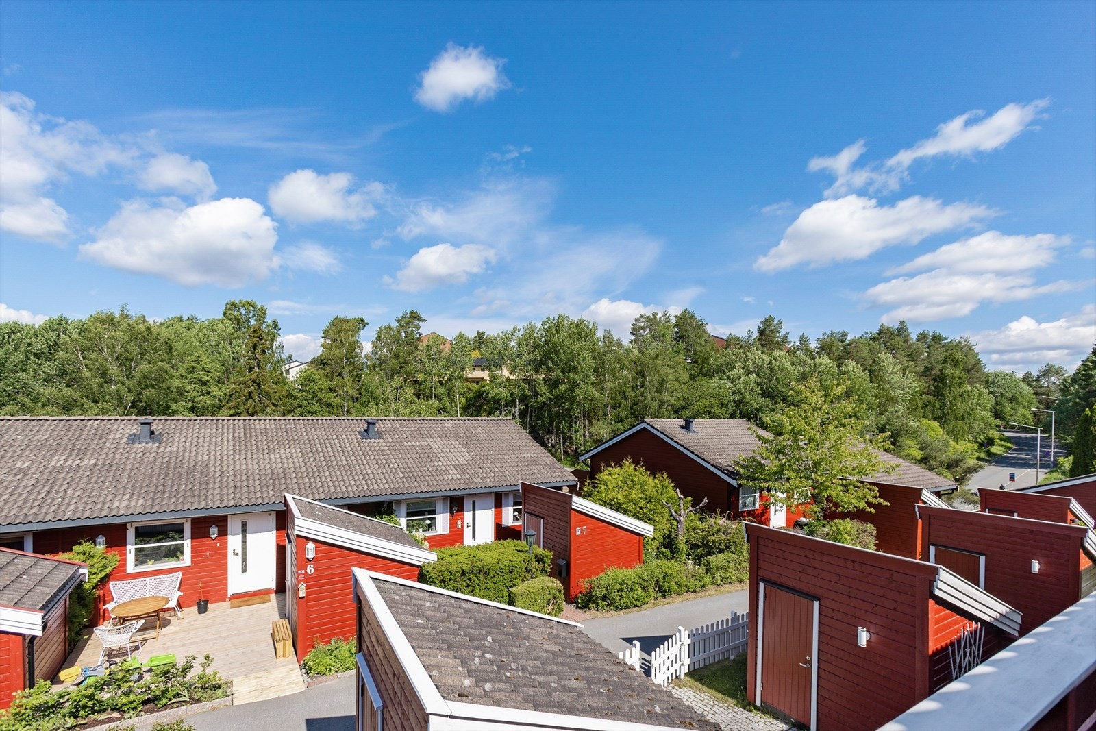 Utsyn fra balkongen Galleribilde