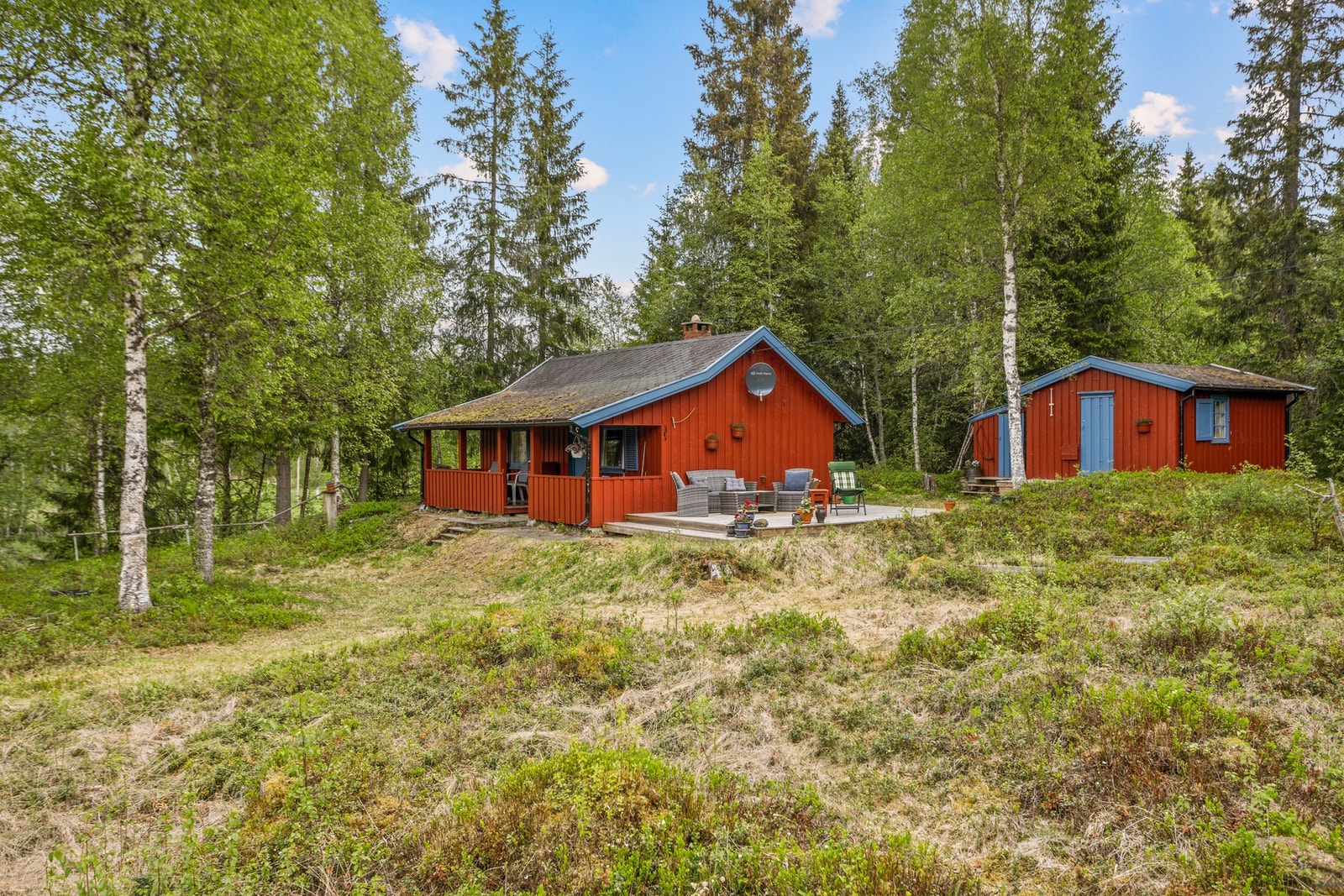 Fasade malt i 2021 Galleribilde