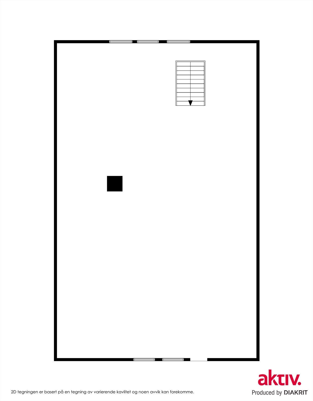 2d plantegning 2.etasje Galleribilde