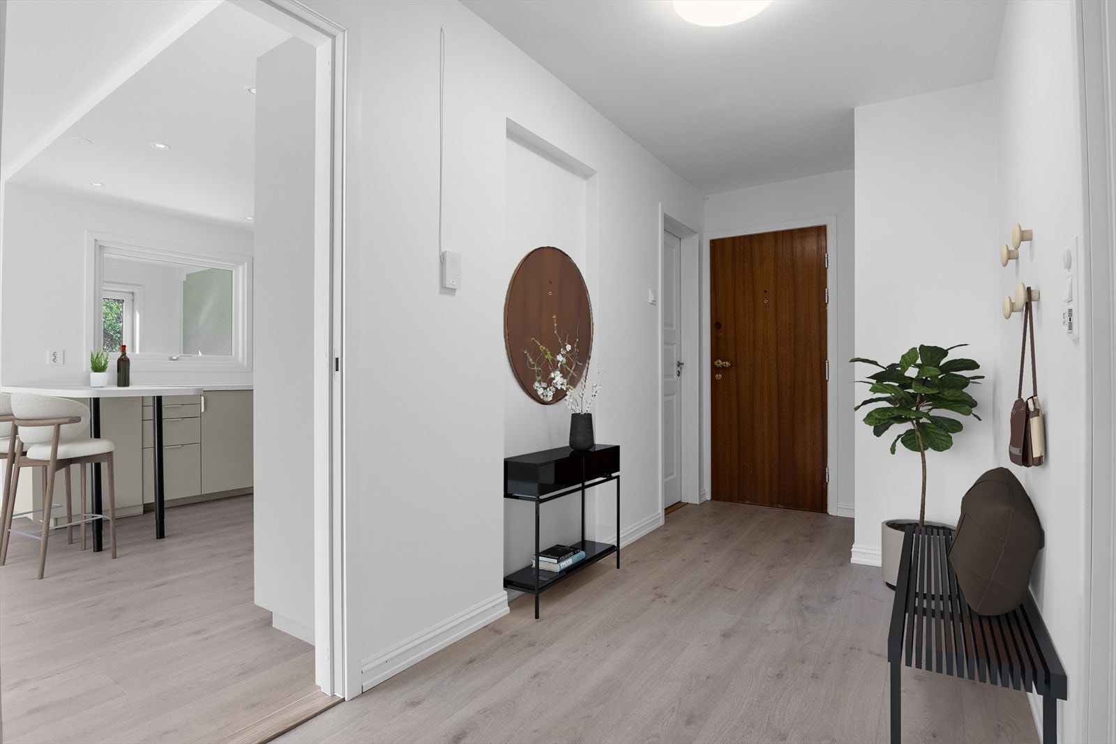 Velkommen inn! Innvendig bod til venstre for inngangsdøren Galleribilde