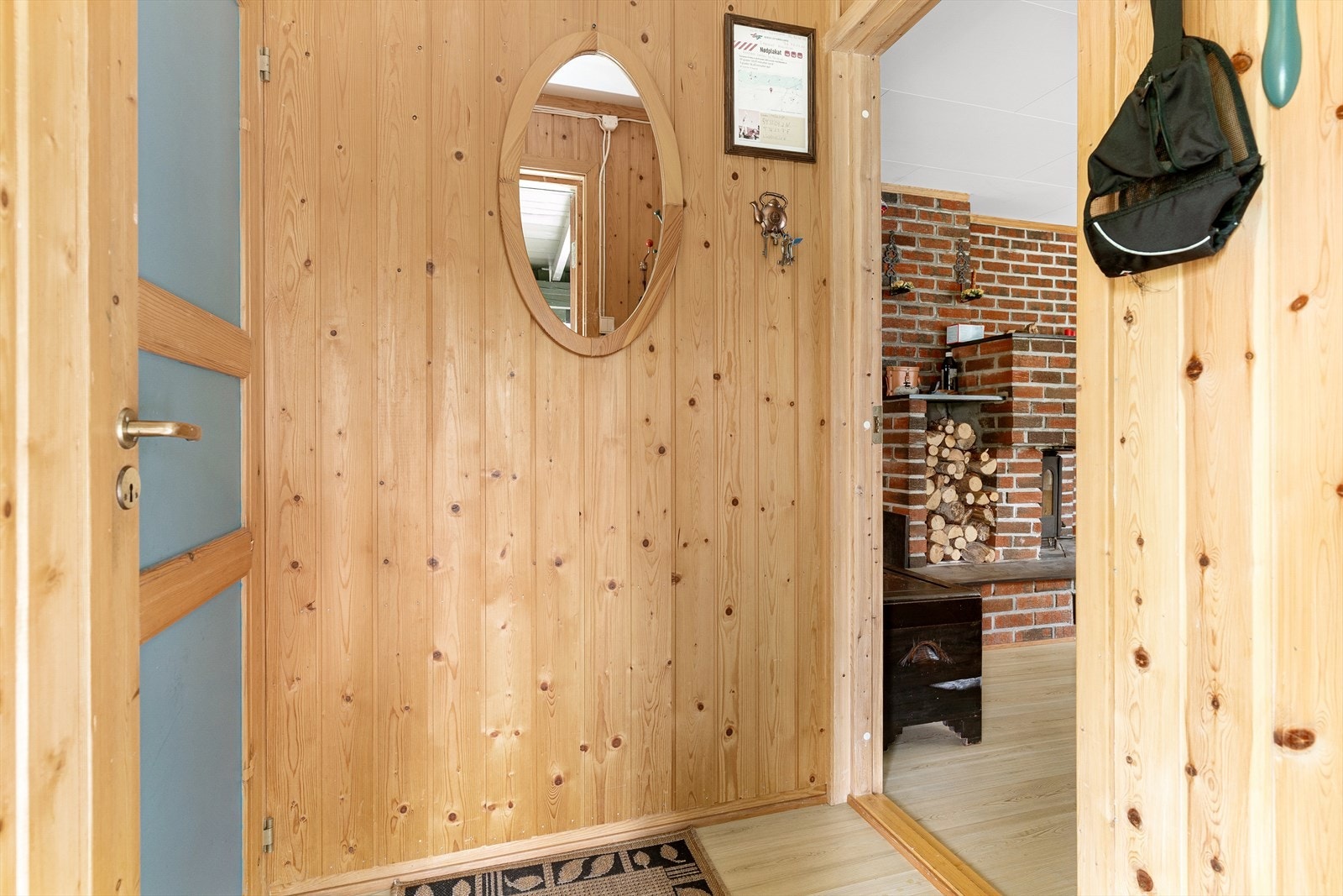 Entré/gang. Velkommen inn! Galleribilde