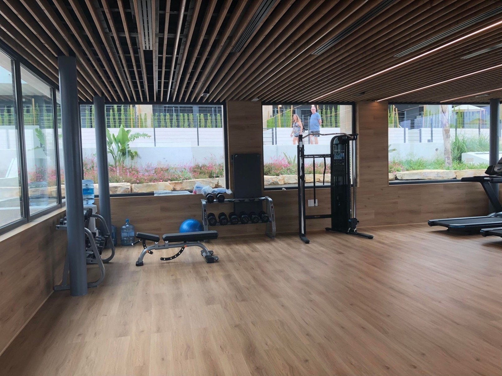 Treningsrom med aircondition. Galleribilde