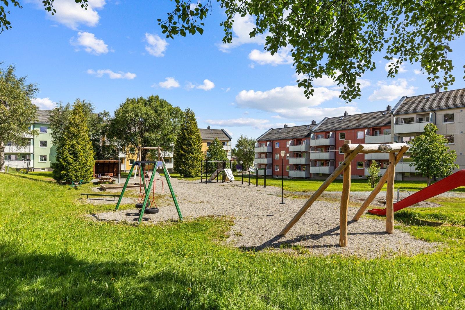 Veldrevet borettslag med flotte fellesareal som står klar til bruk. Galleribilde