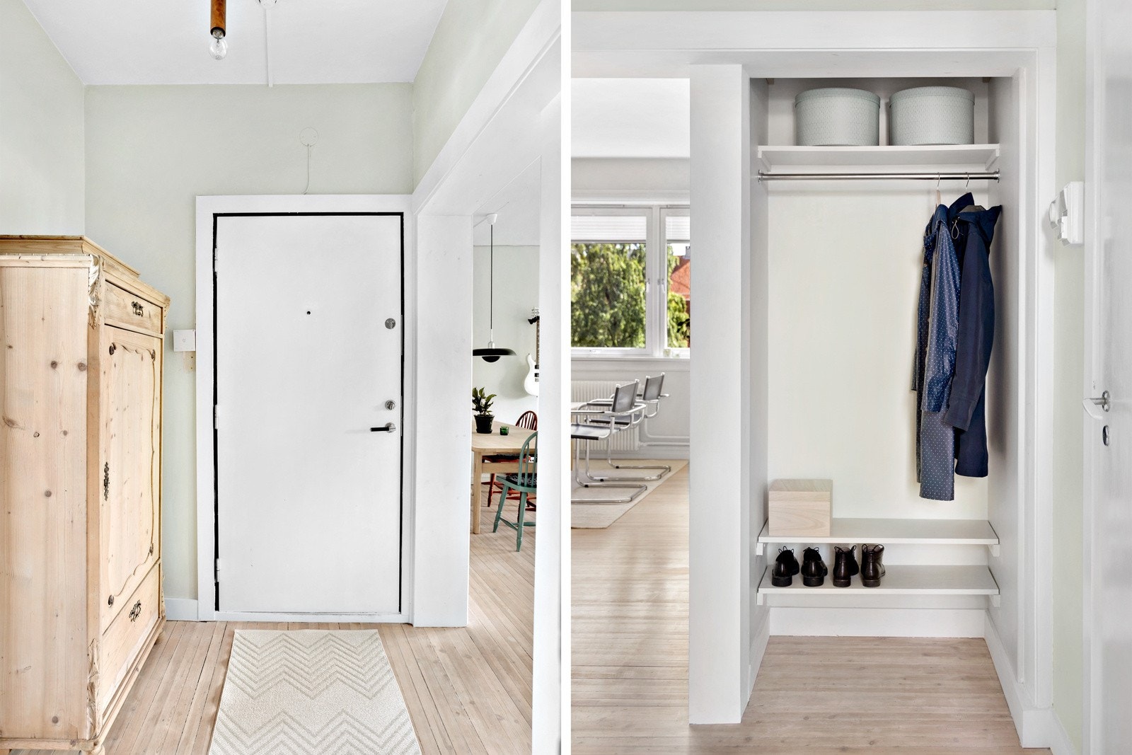 Entré med oppheng. Galleribilde