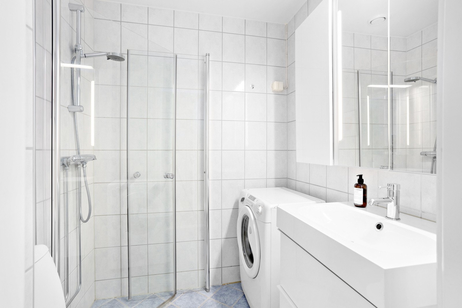 Bad som er rehabilitert i regi av borettslaget. Galleribilde