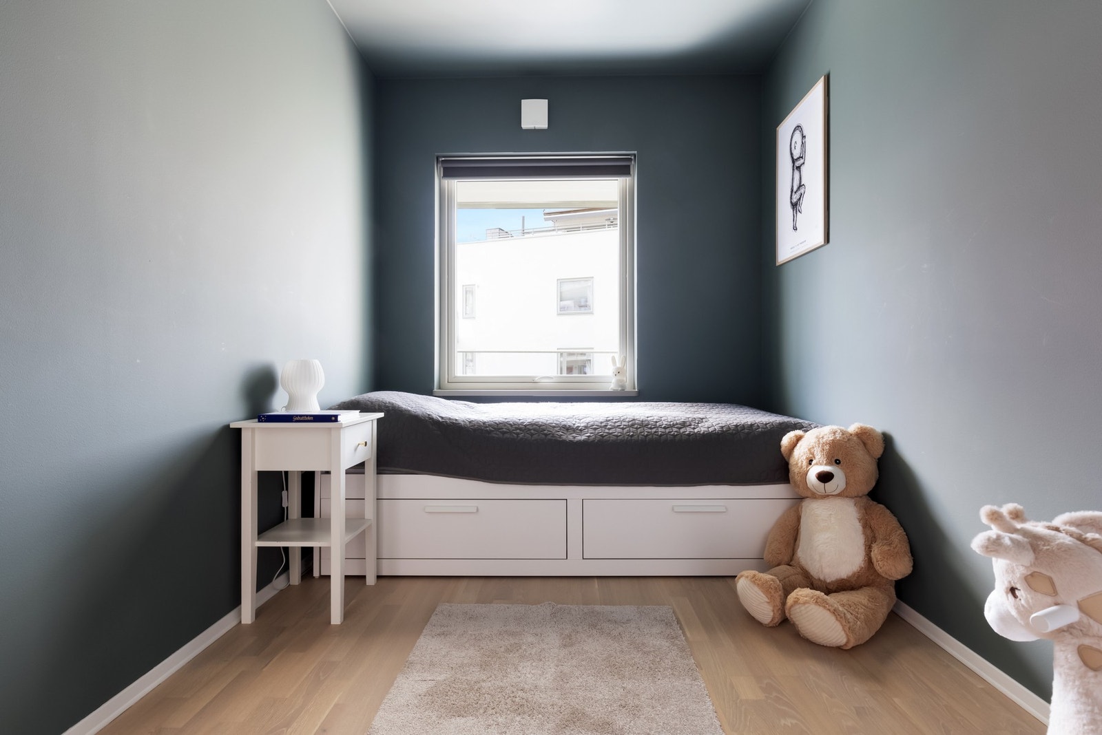 Rommet er perfekt som barnerom, gjesterom og/eller kontor - alt etter ønske og behov. Galleribilde