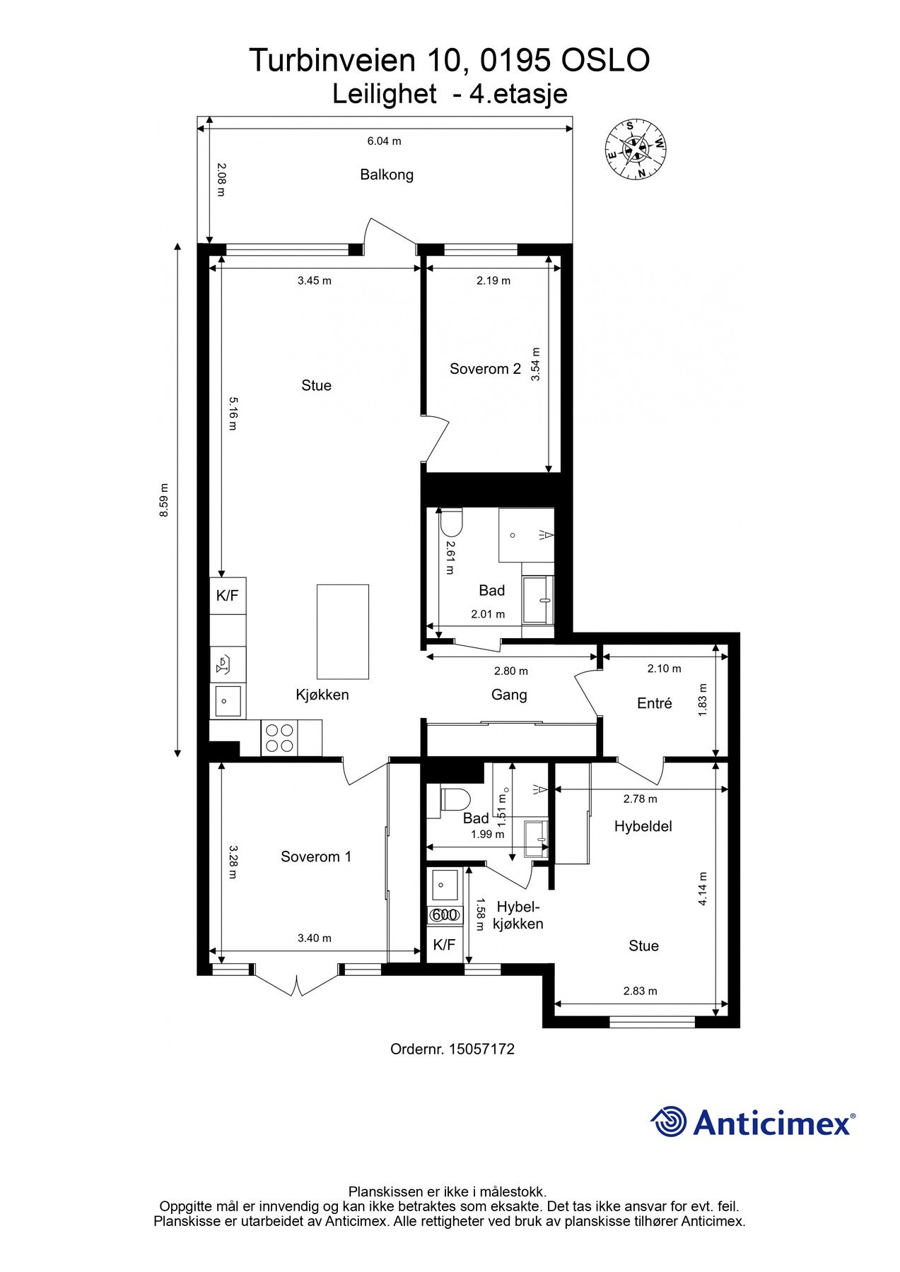 Plantegning. Galleribilde