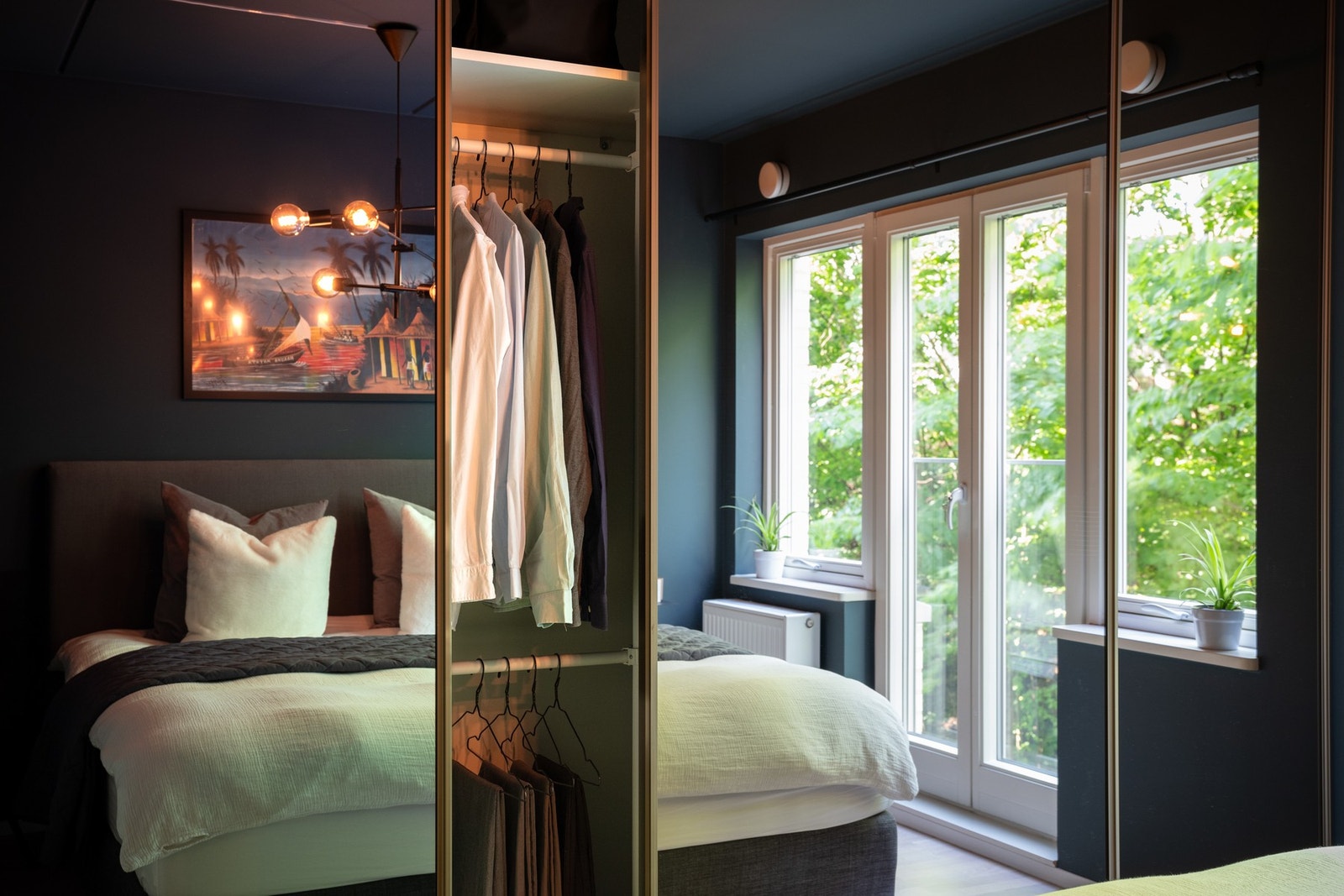 Her er det godt med oppbevaringsplass. Galleribilde