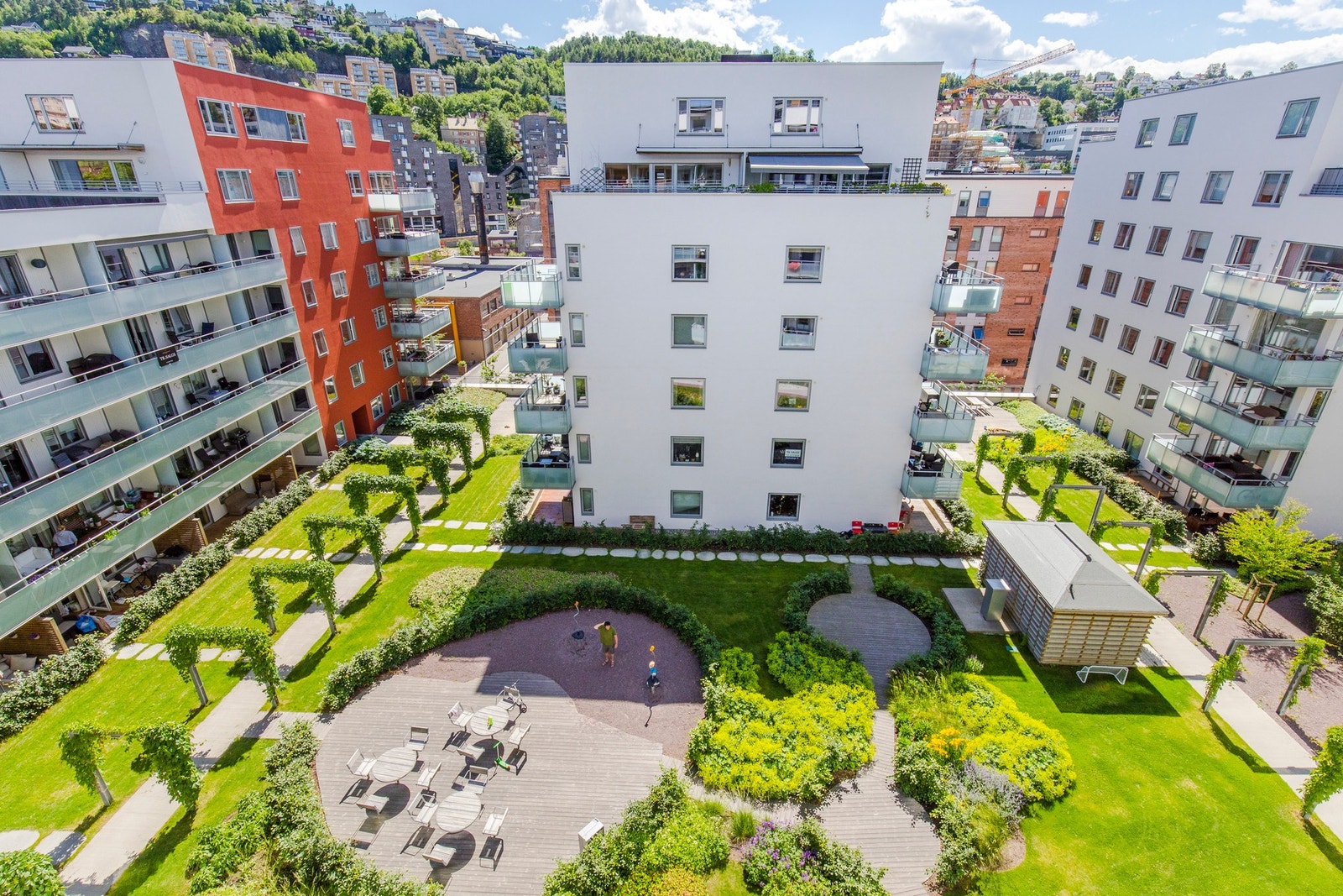 Borettslaget har en av Oslos fineste hager! Galleribilde