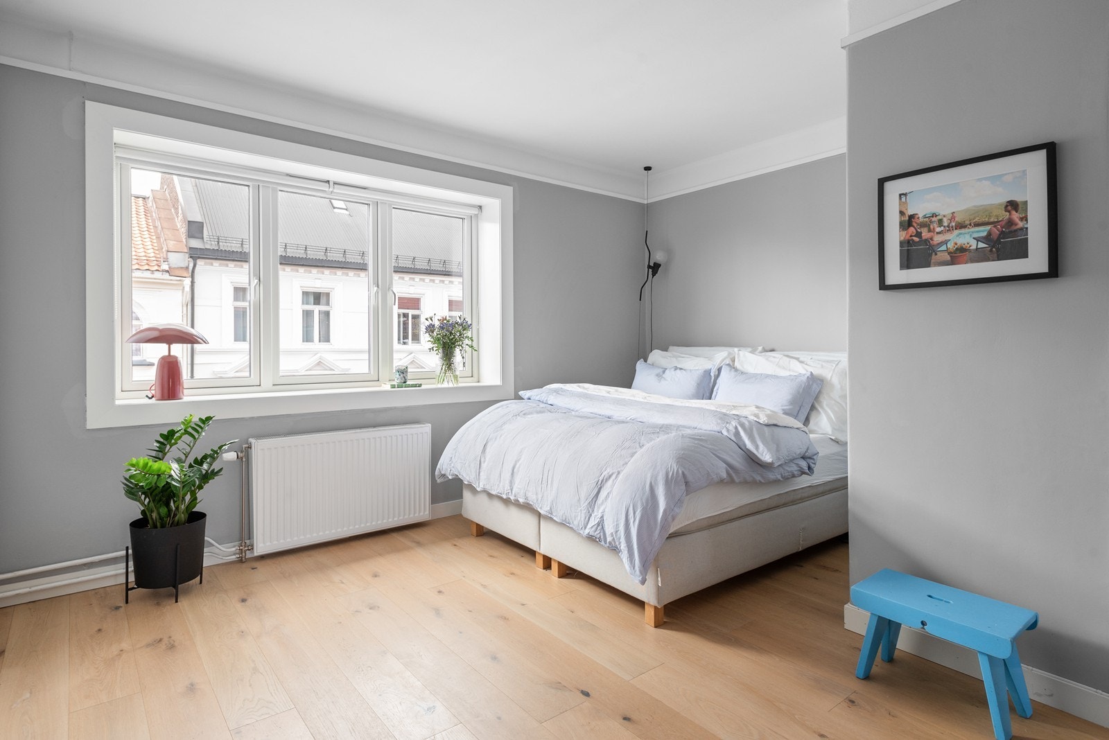 Andre i borettslaget har delt soverommet opp i to soverom eller flyttet kjøkkenet hit Galleribilde