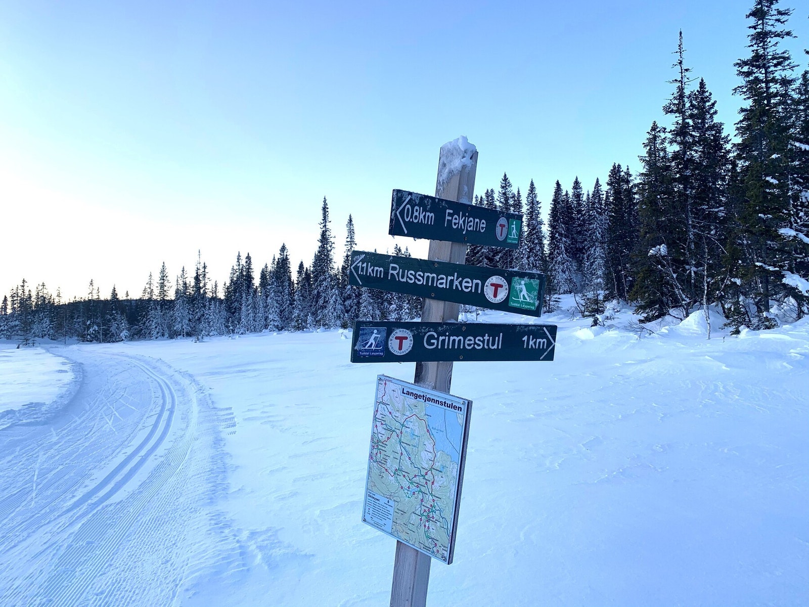 Mange fine skiløyper i nærområdet Galleribilde