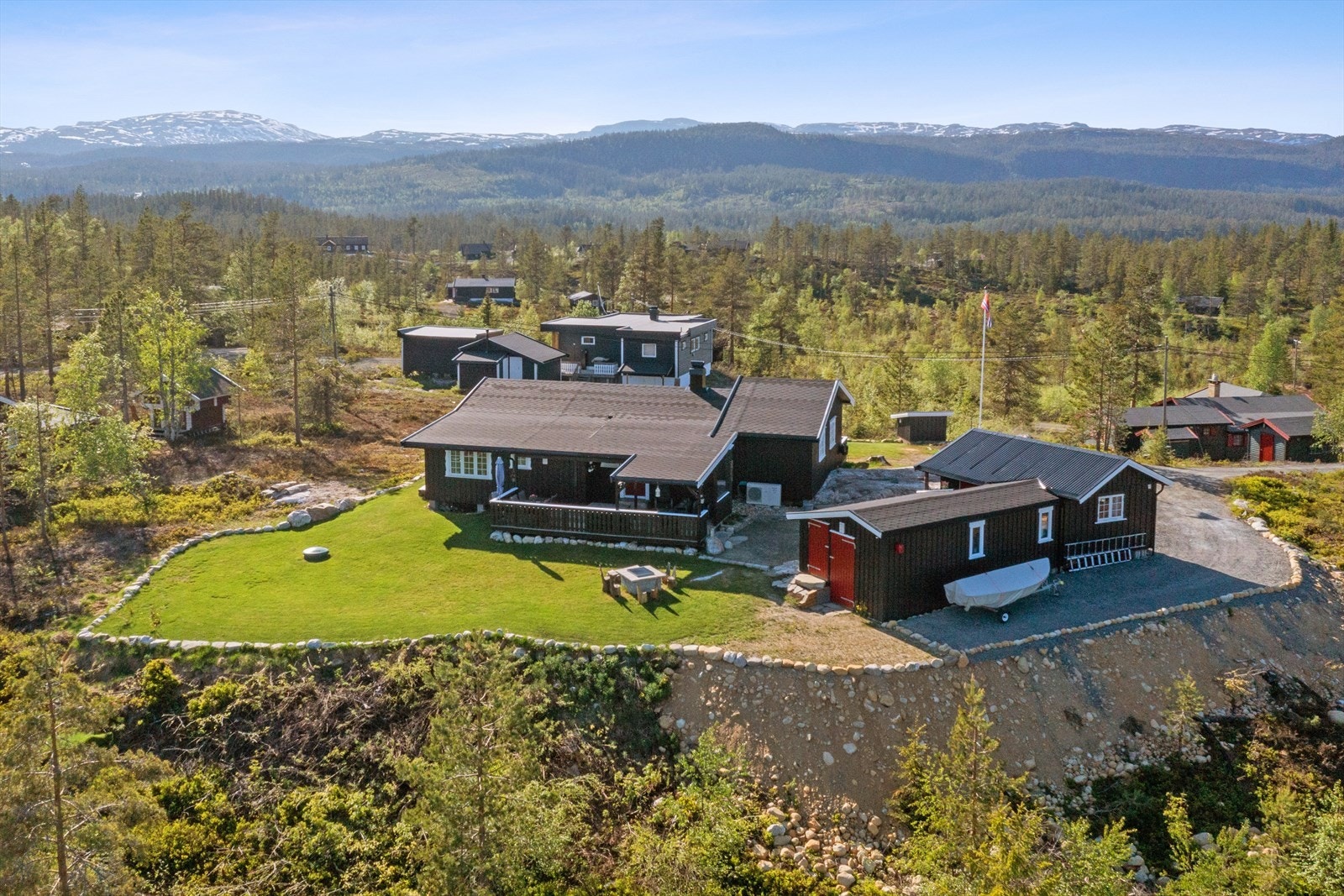 Masse plass for de på 2- og 4 ben og boltre seg på Galleribilde