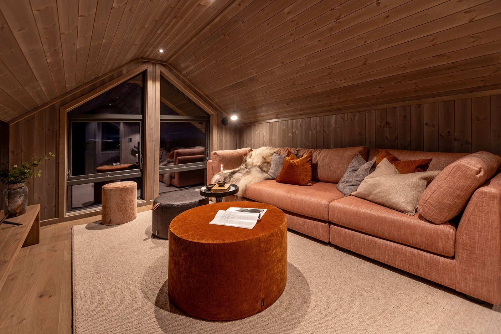 Loftstue - leveranse i avbildet hytte avviker fra standard leveranse Galleribilde