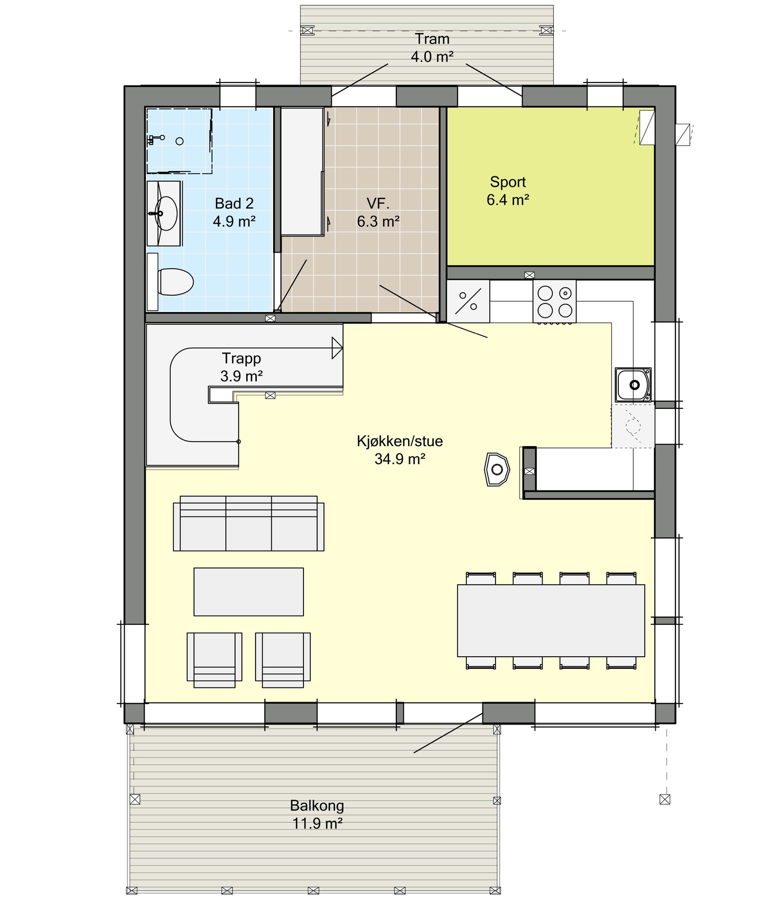 Plan 1.etg Galleribilde