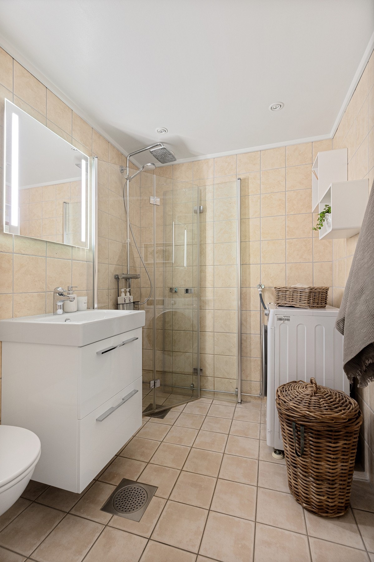 Badet ble pusset opp i regi av borettslaget ca. 2006. Galleribilde