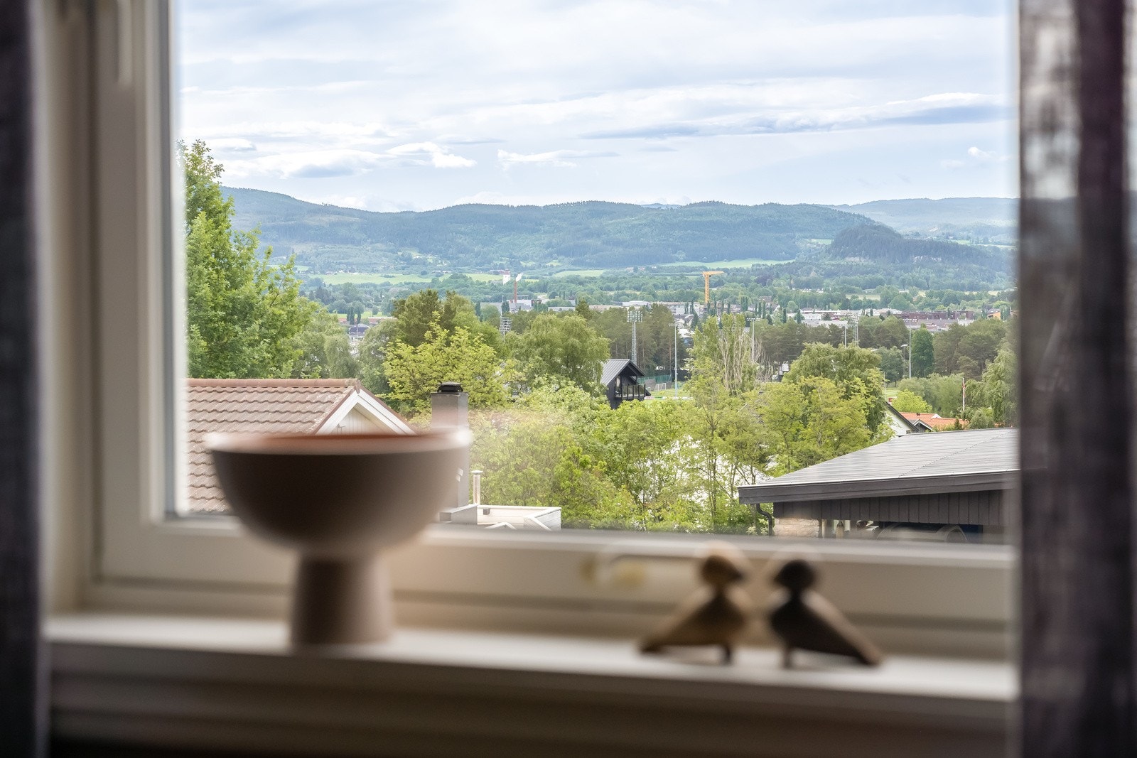 Fin utsikt fra stuen. Galleribilde