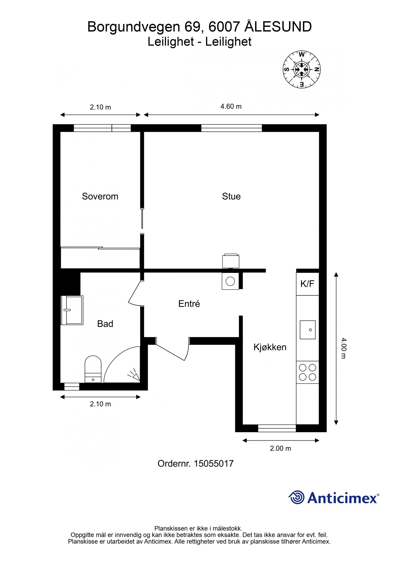 Plantegning. Galleribilde