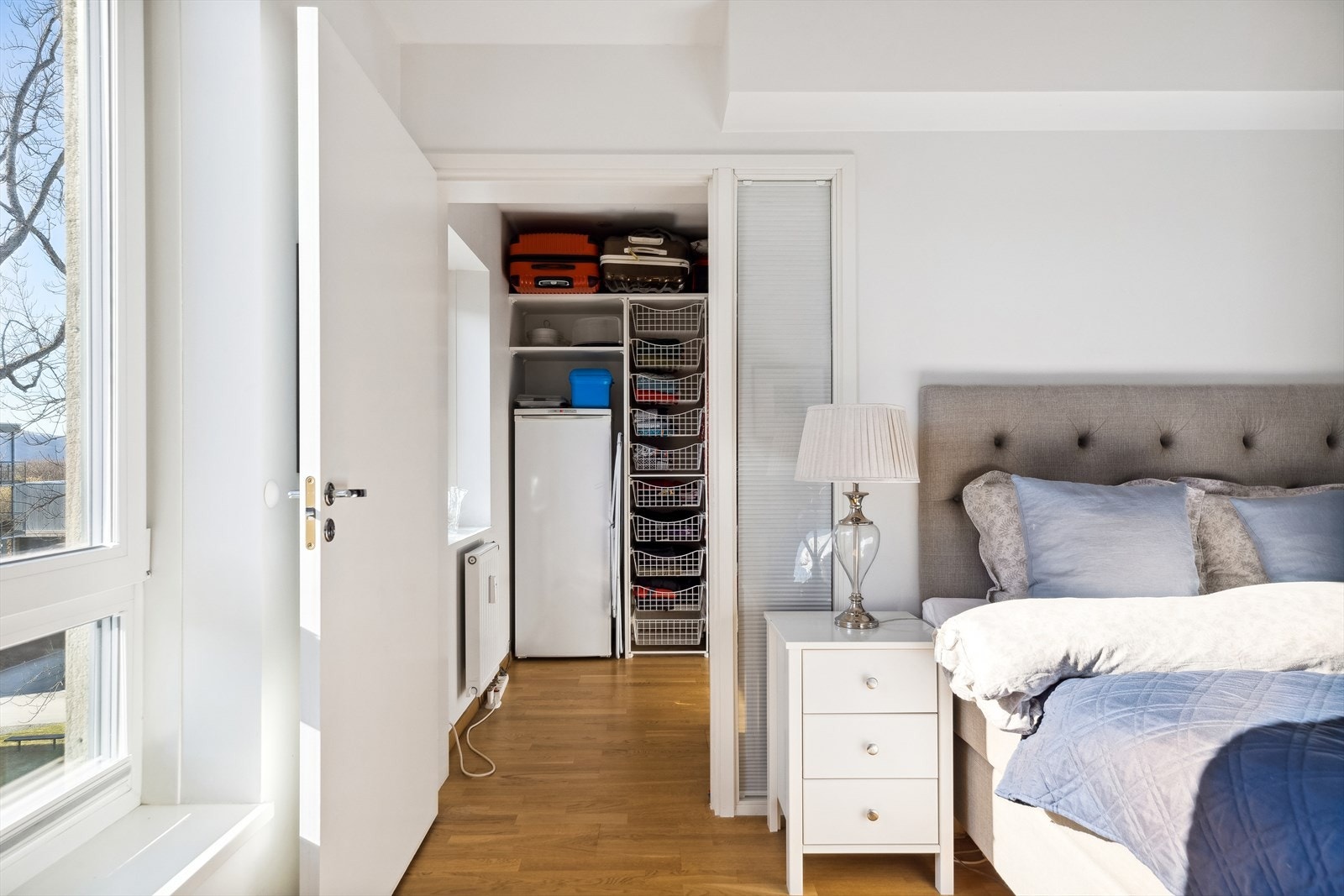 Bod på 4,5 kvm. kan fint benyttes som walk-in closet Galleribilde