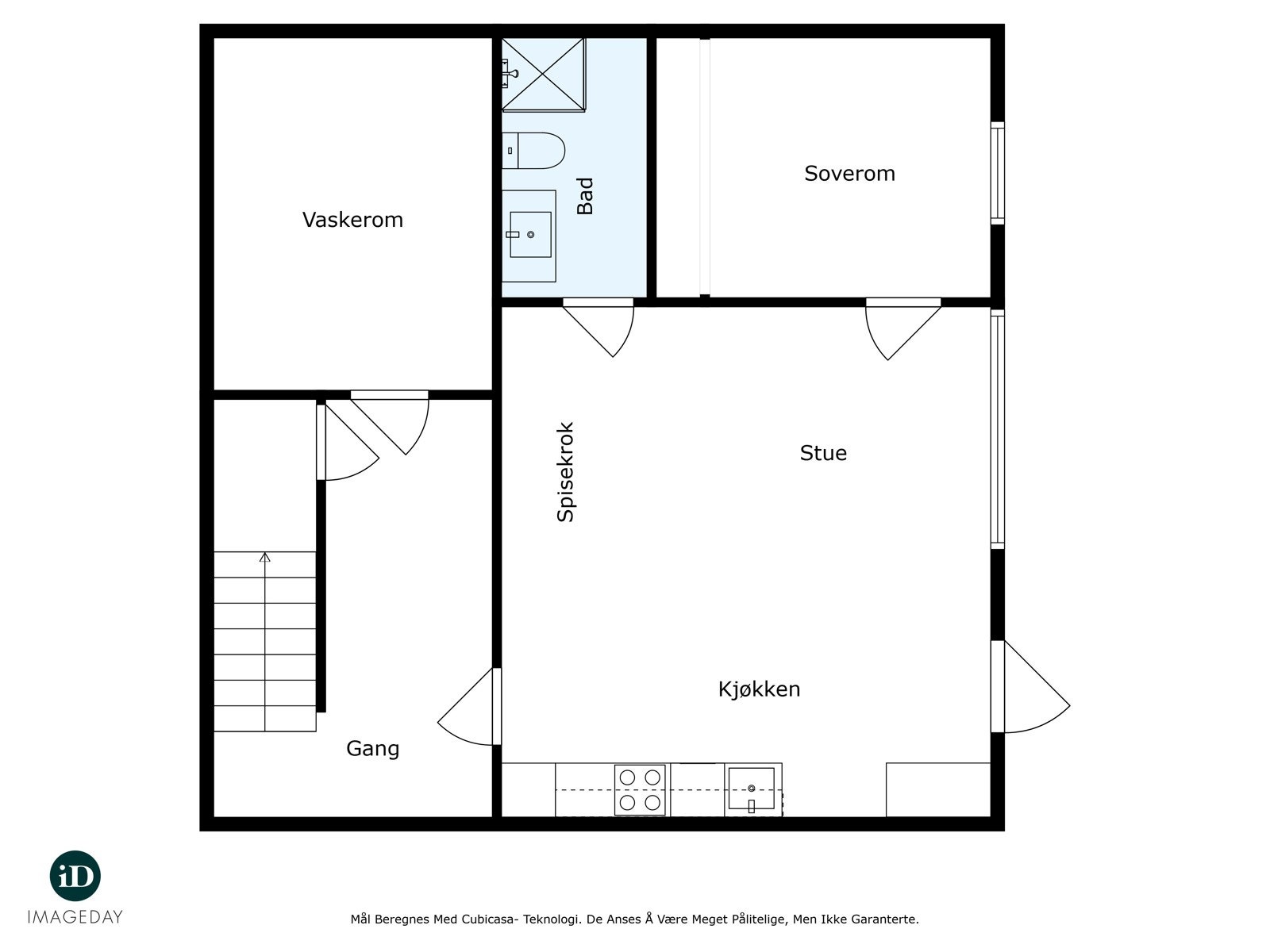 Plantegning - U.etg Galleribilde