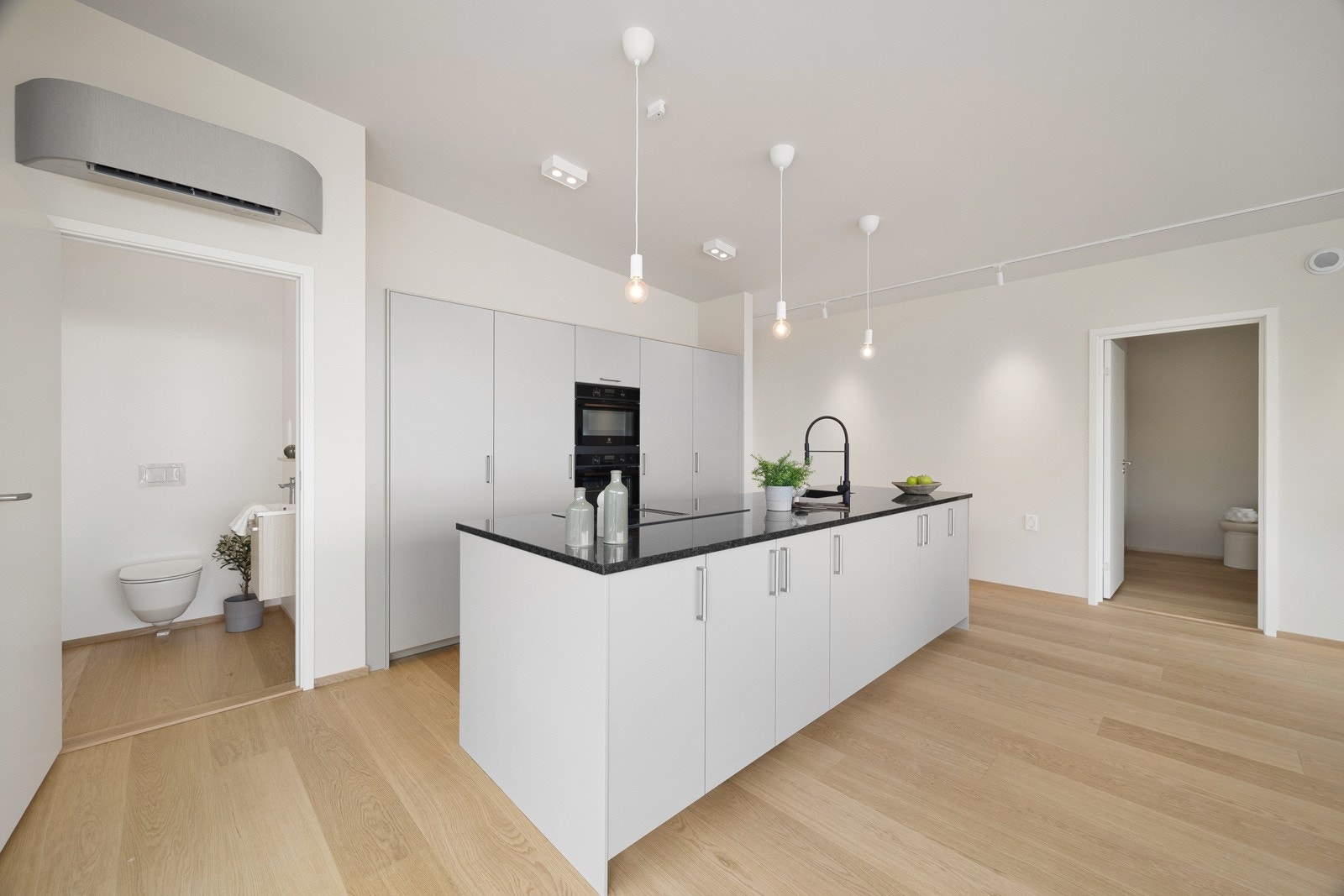 Toalettrommet ligger i andre etasje i praktisk tilknytning til stuen. Galleribilde