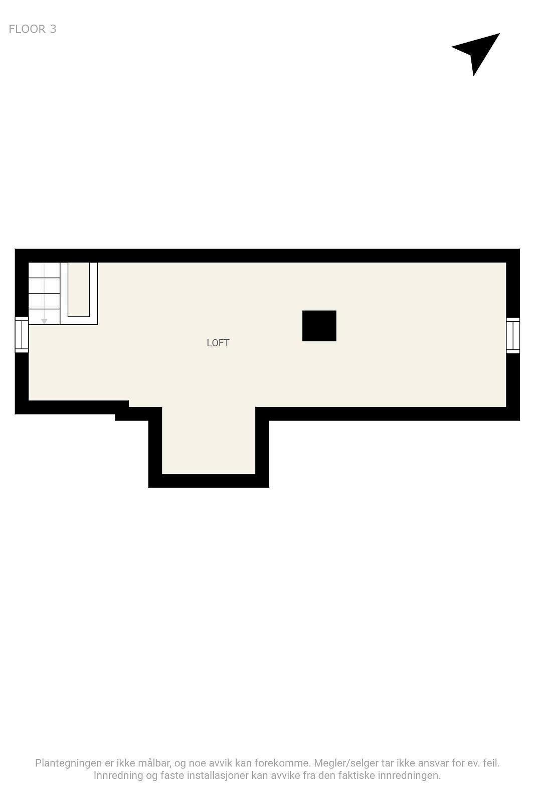 Loft (ikke målbart). Galleribilde