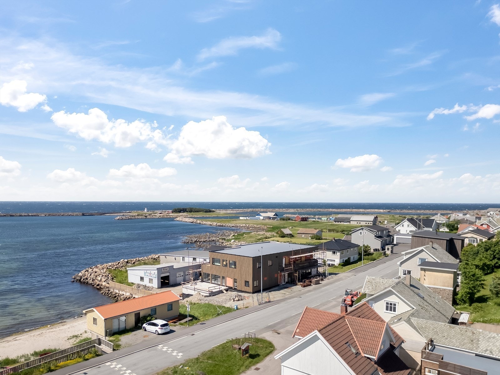 Dronefoto Galleribilde