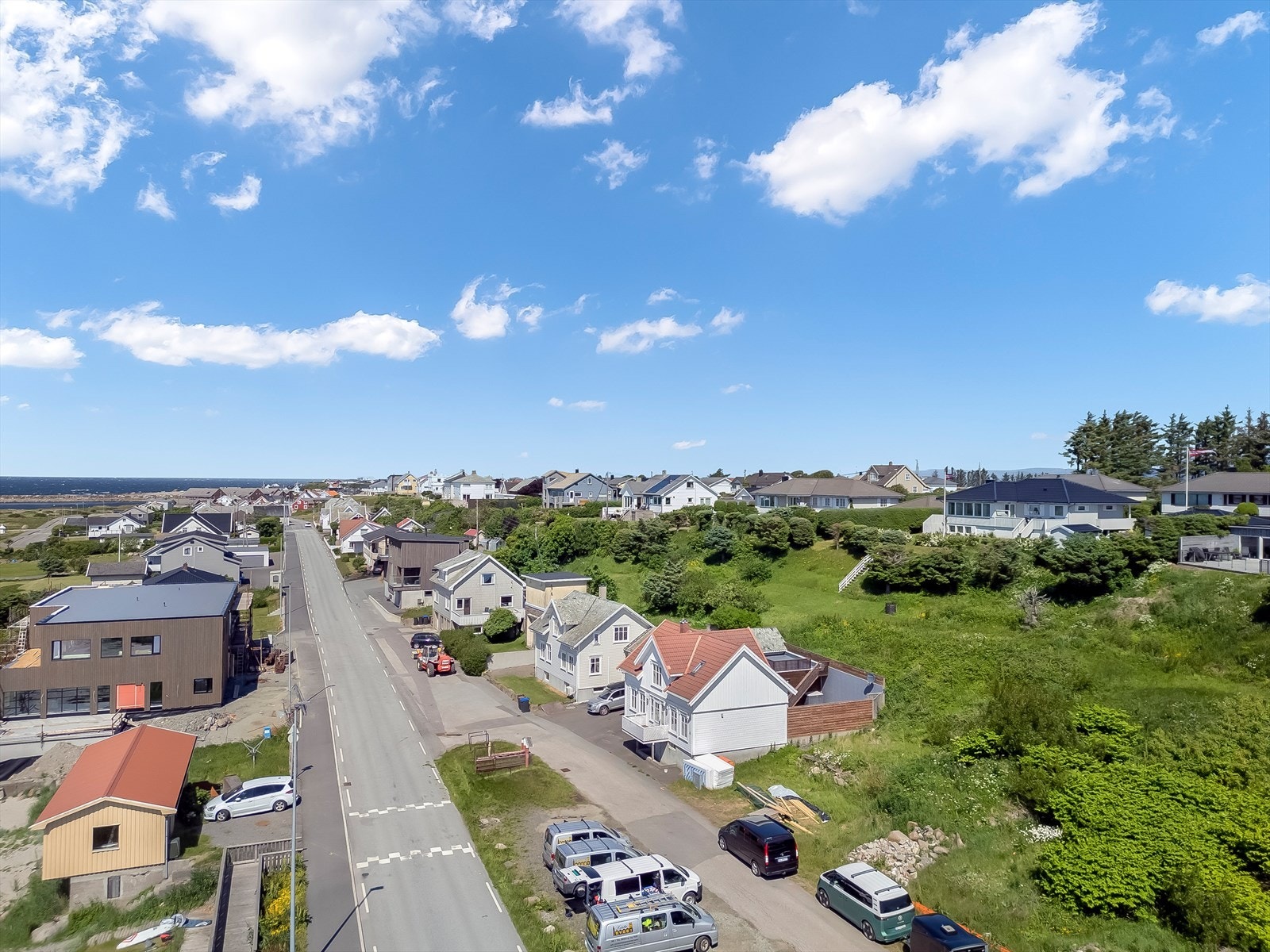 Dronefoto Galleribilde