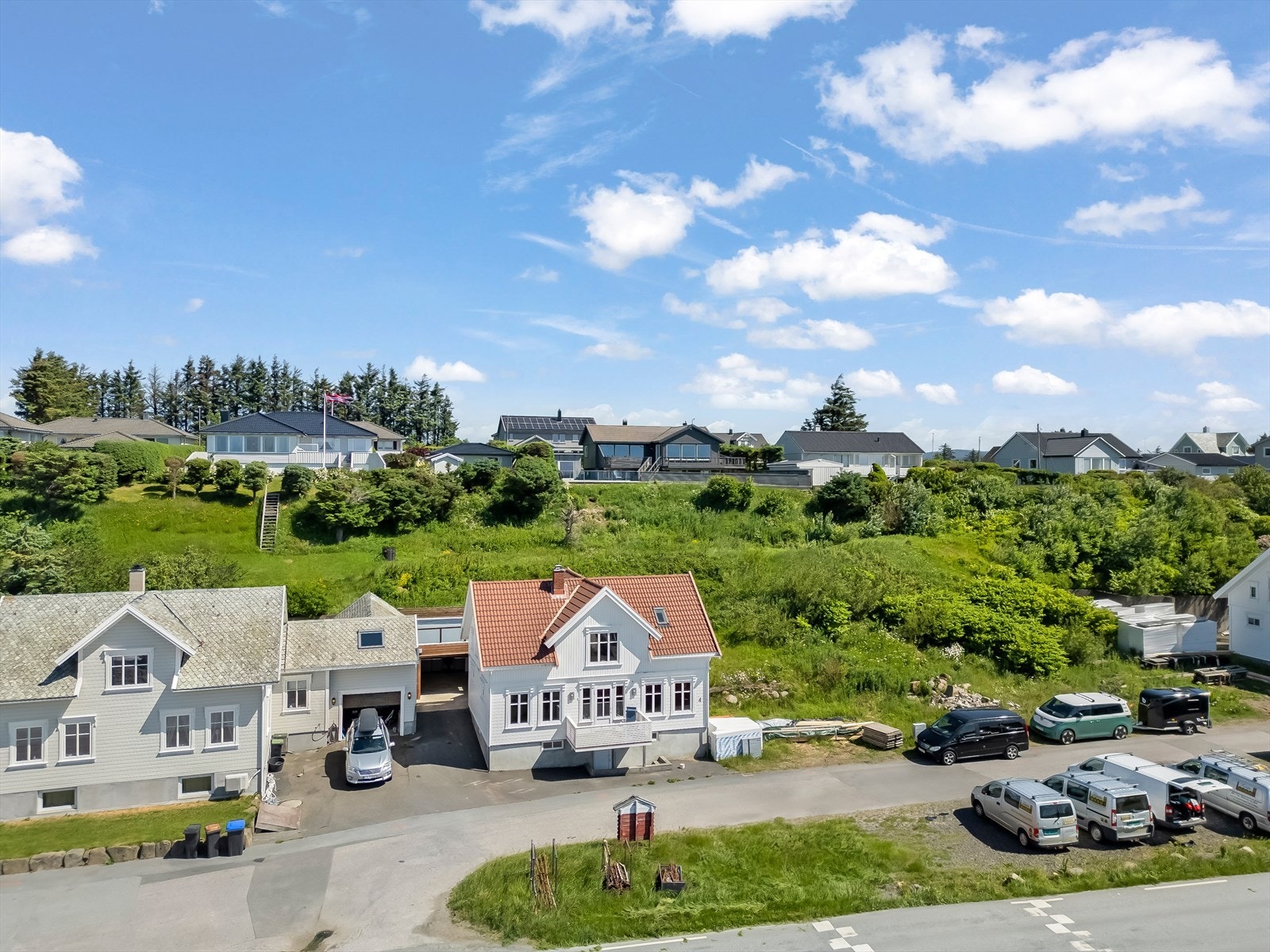 Dronefoto Galleribilde