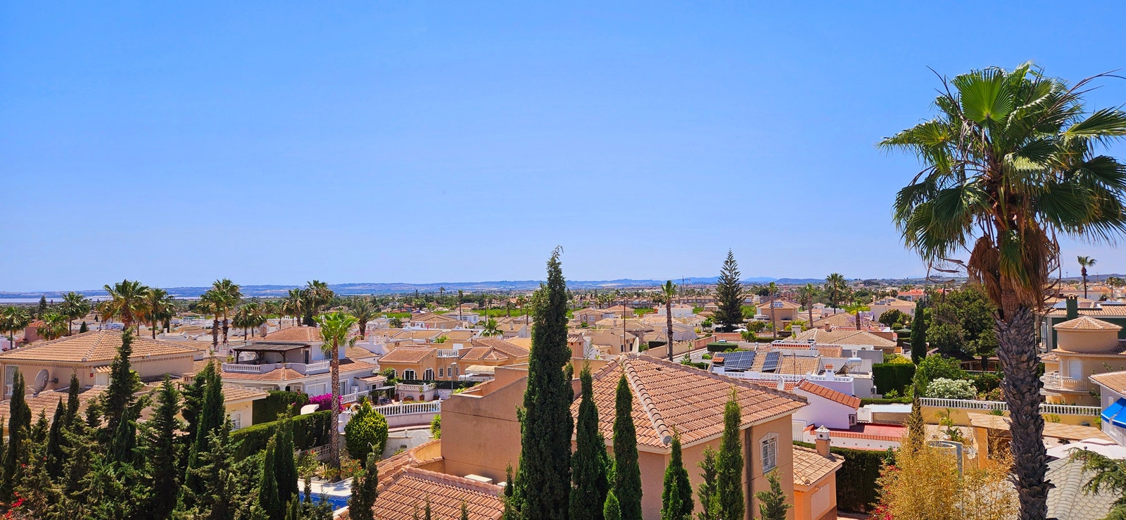 Utsikt fra takterrassen Galleribilde