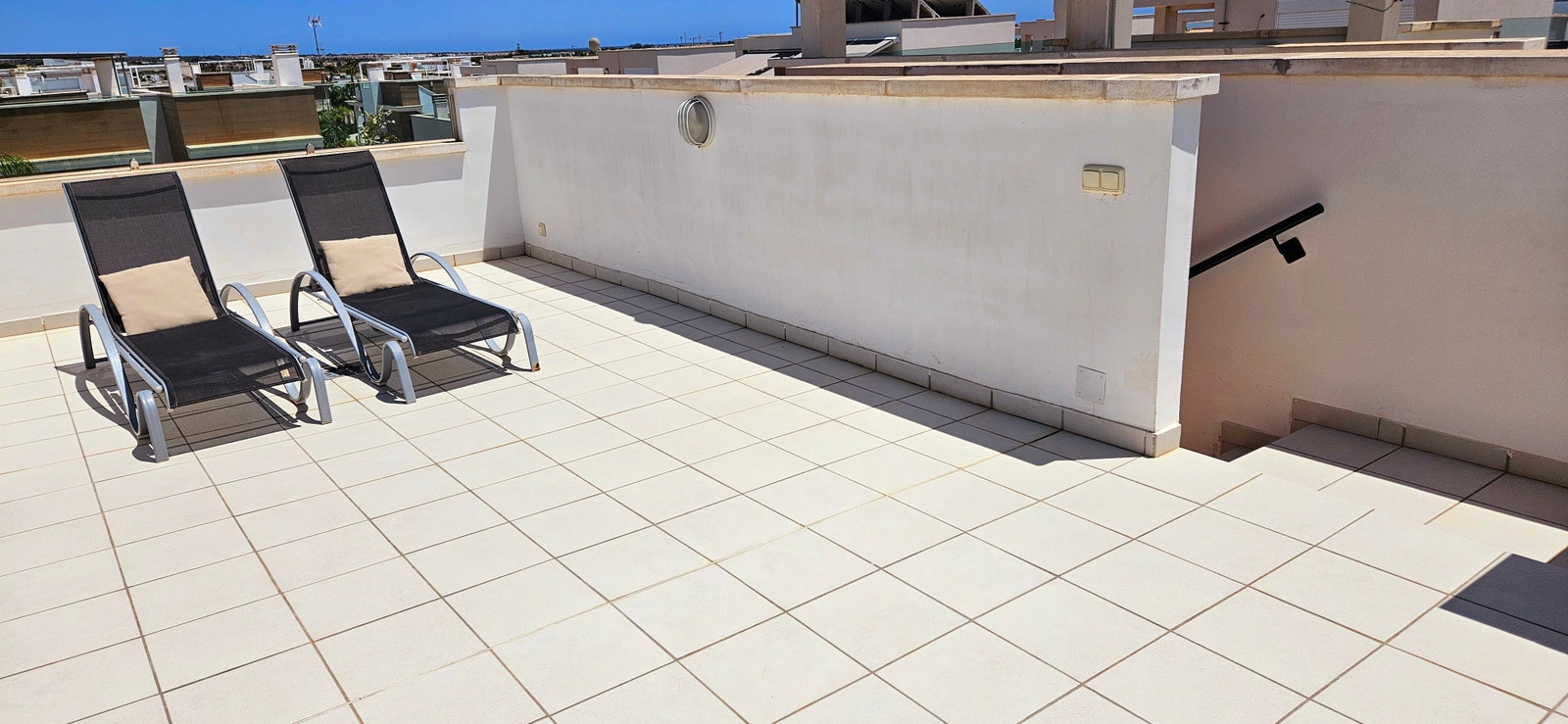 Takterrasse med flott utsikt Galleribilde