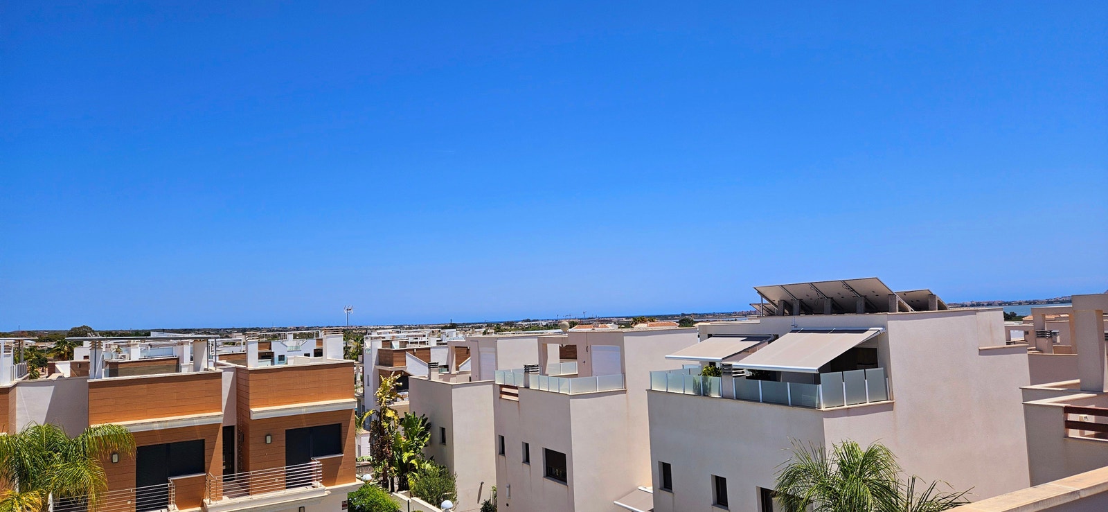 Utsikt fra takterrassen Galleribilde