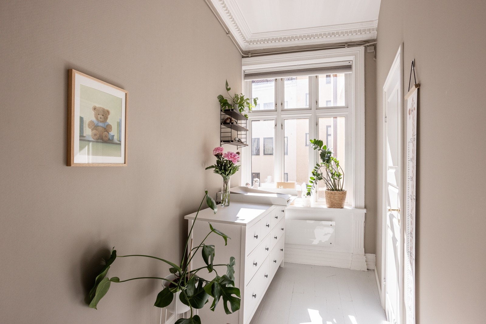 Det andre soverommet er etablert med inngang fra spisestuen. Galleribilde