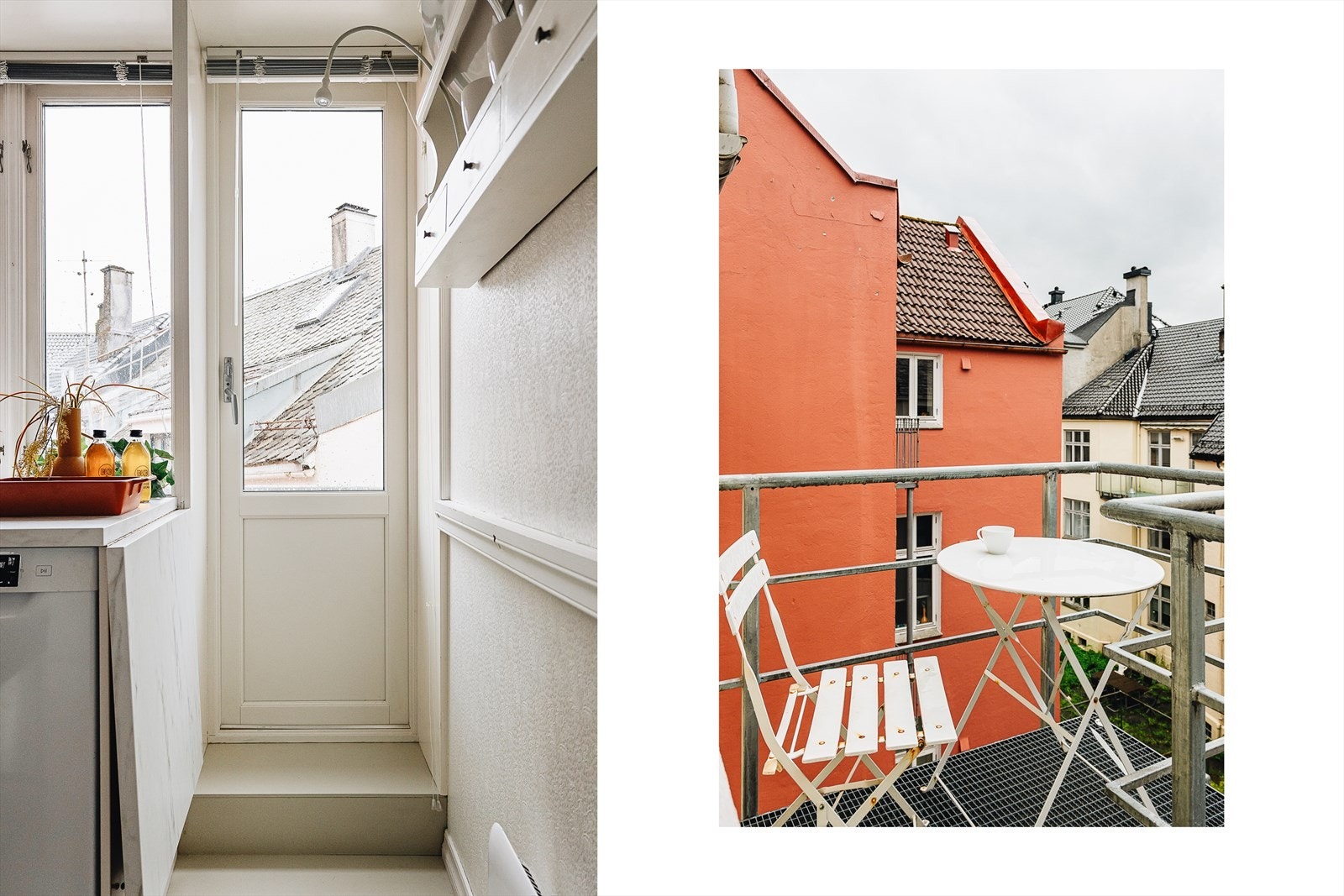 Altandøren på kjøkkenet er fra 2015. Galleribilde