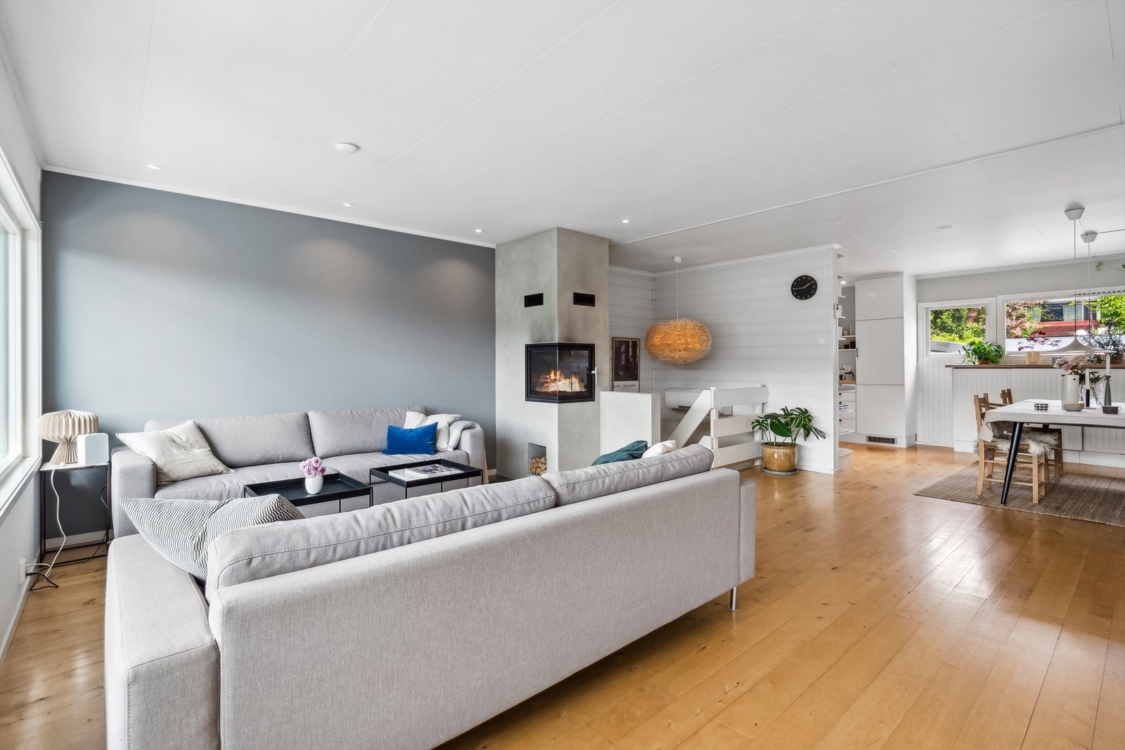 Peis som gir god varme samt skaper hyggelig stemning på kalde vinterdager. Galleribilde