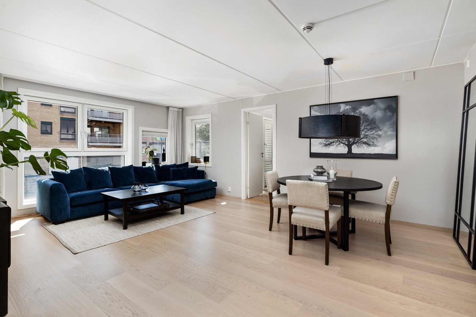 Leiligheten er oppført så sent som i 2017 med lite bruksslitasje. Galleribilde