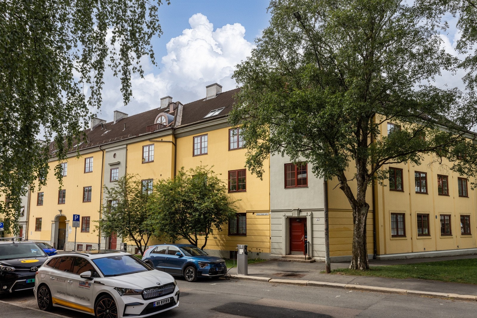 Fasade sett fra Kyrre Grepps gate. Galleribilde