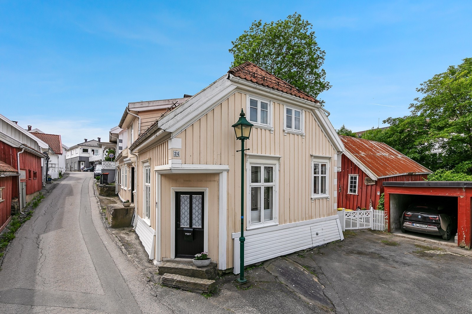 Pausegaarden - Unikt og sjarmerende hus på gamle Stathelle. Galleribilde