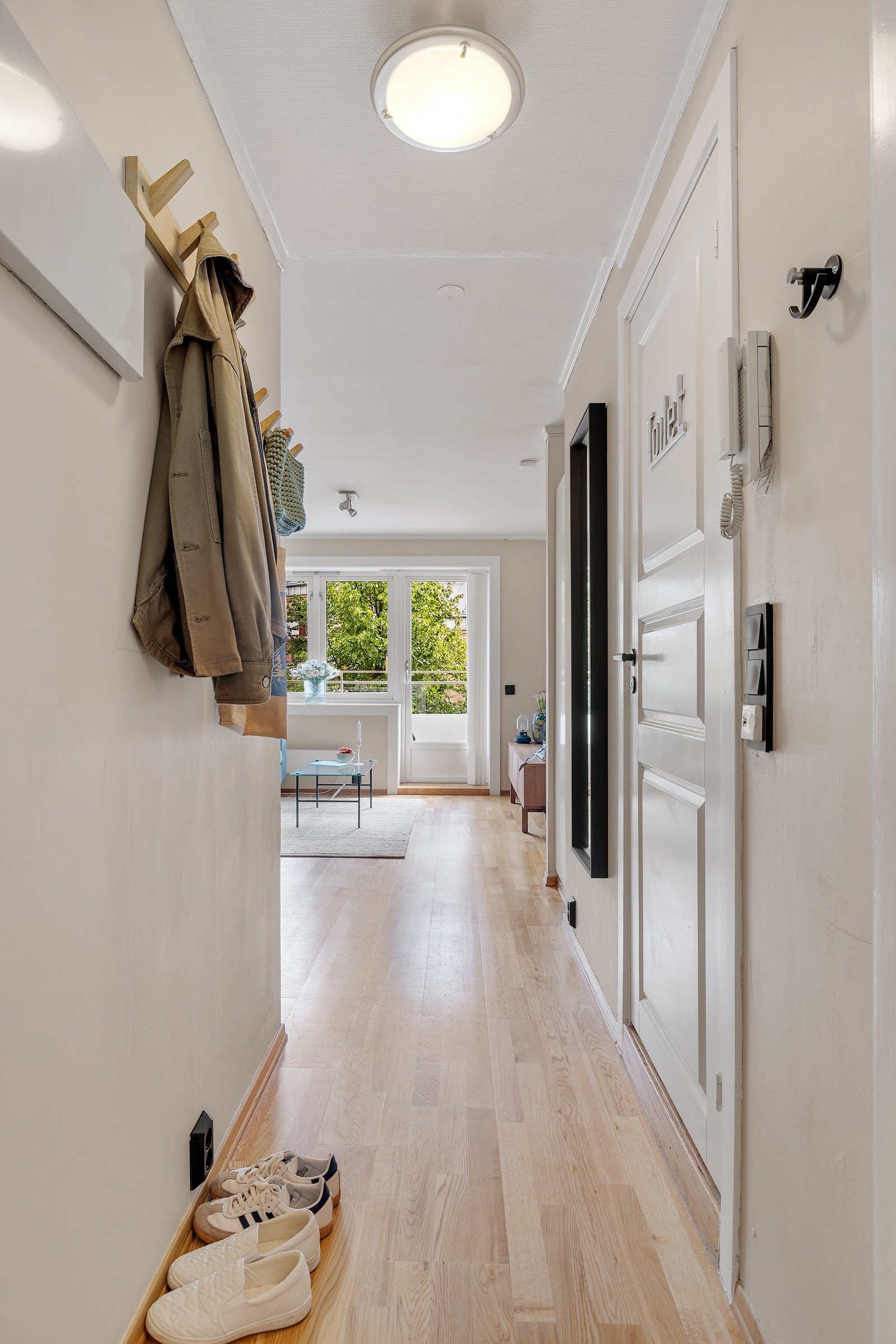 En lys og åpen planløsning i leiligheten gir deg en god oversikt. Galleribilde