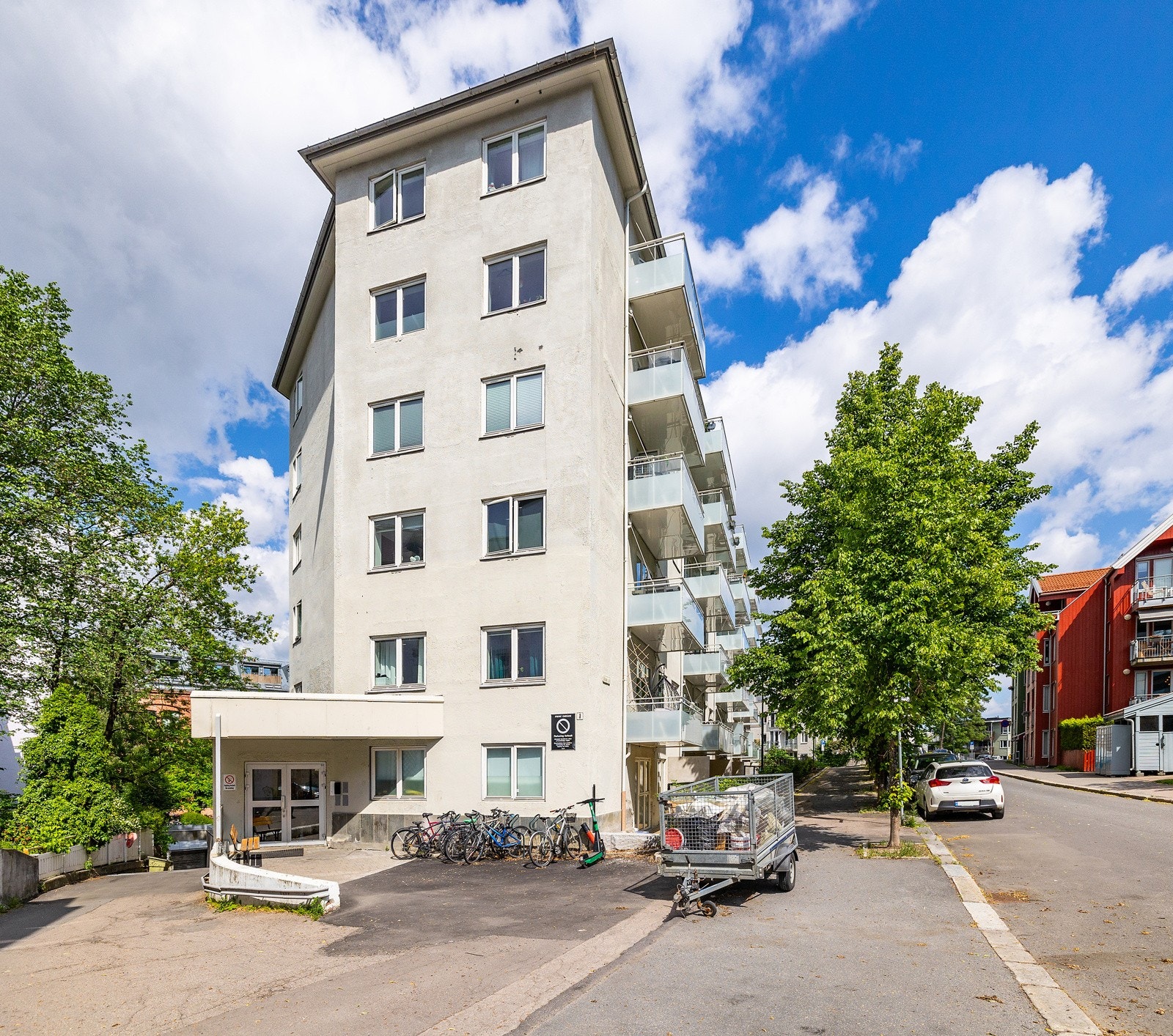 Bygget er fra 1955 med oppgraderinger fra 2000. Galleribilde