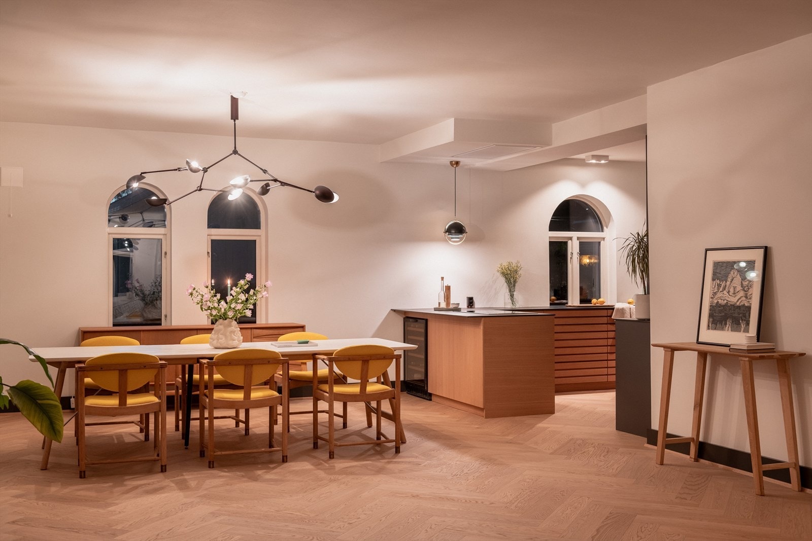 Opplegg for peis i stuen (se alt. planløsning) Galleribilde