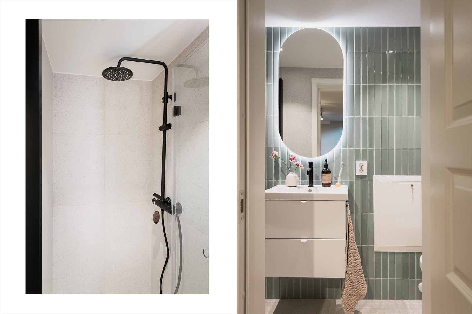 Smakfullt bad i underetasje (fra 2023) Galleribilde