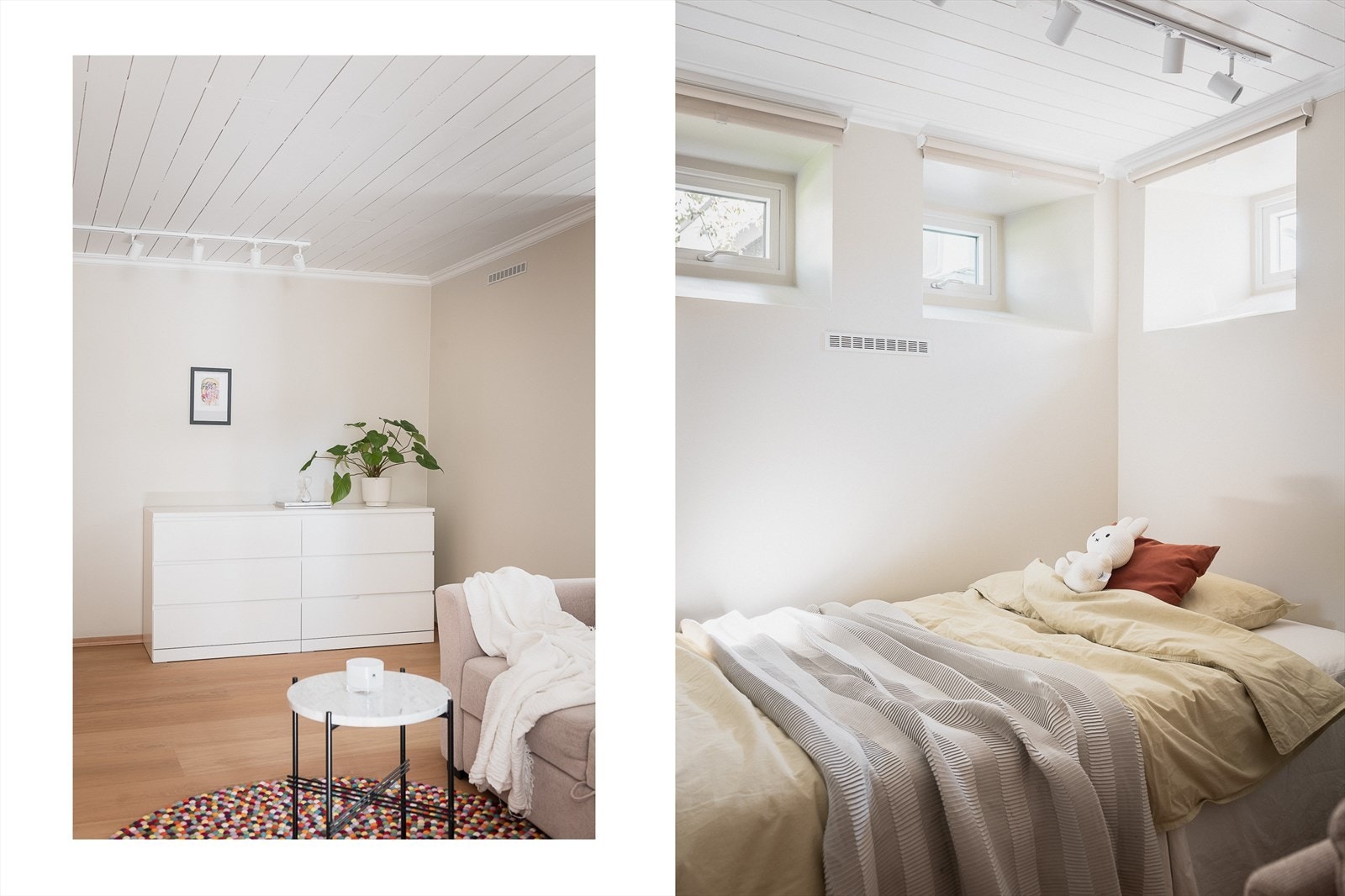 Hele underetasjen ble oppusset i 2023 med bl.a. nye gulv med vannbåren varme Galleribilde