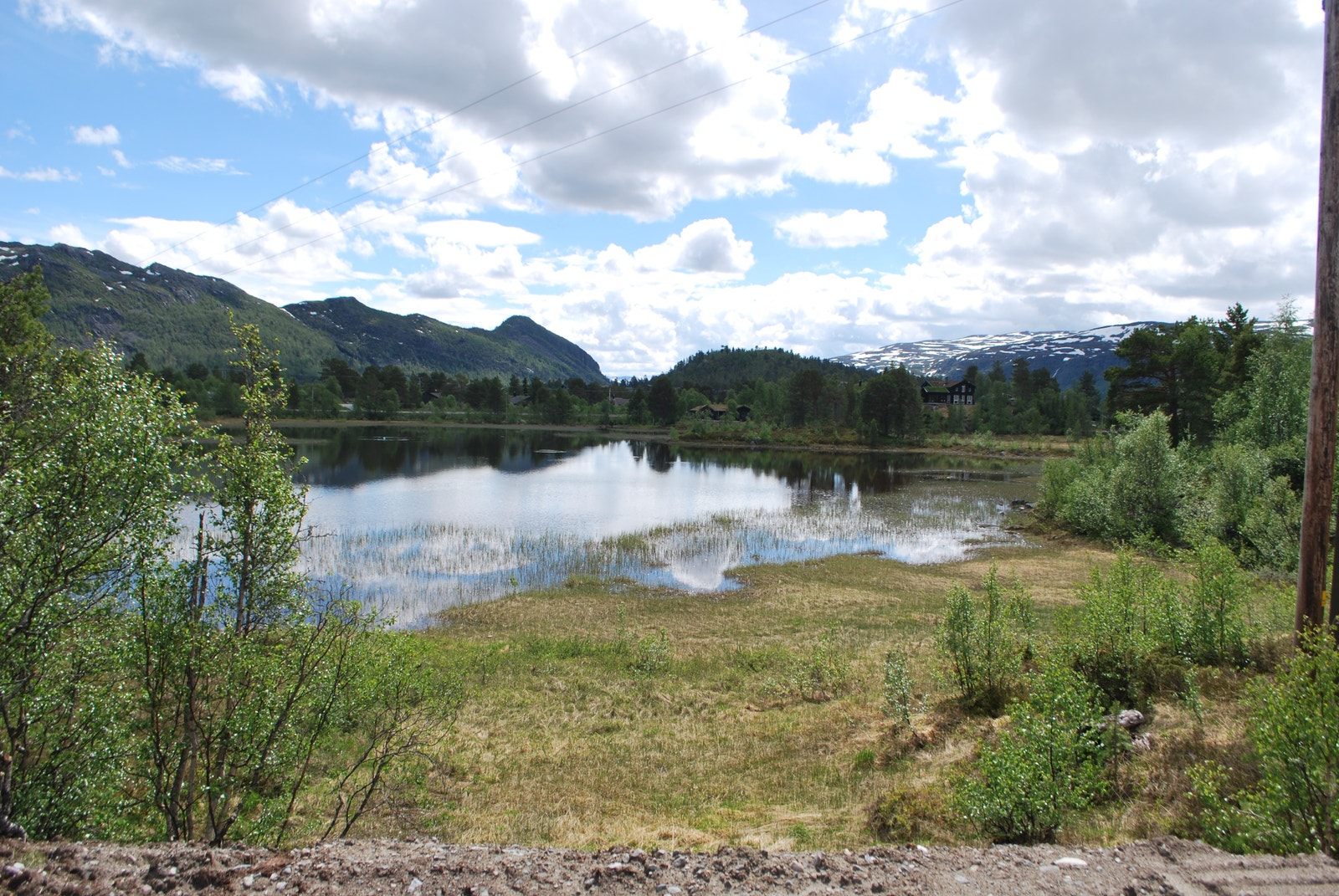 Djupetjønnet med utsikt mot syd Galleribilde
