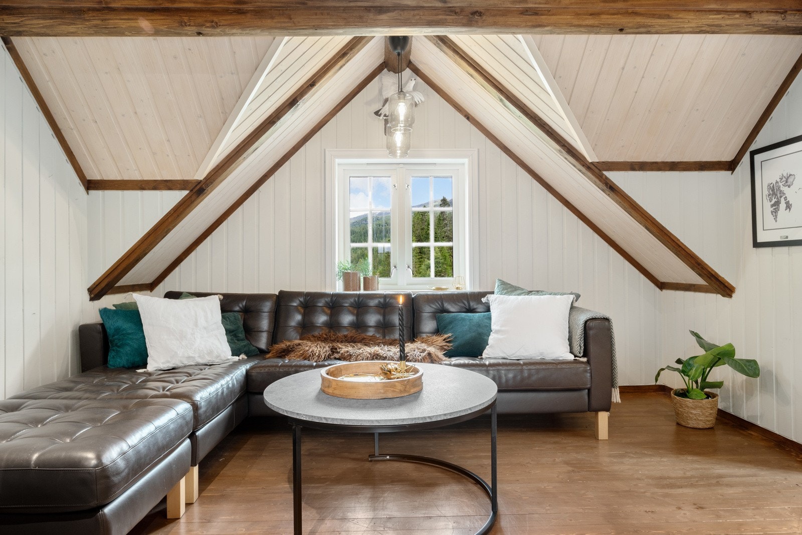 Loftstue Galleribilde