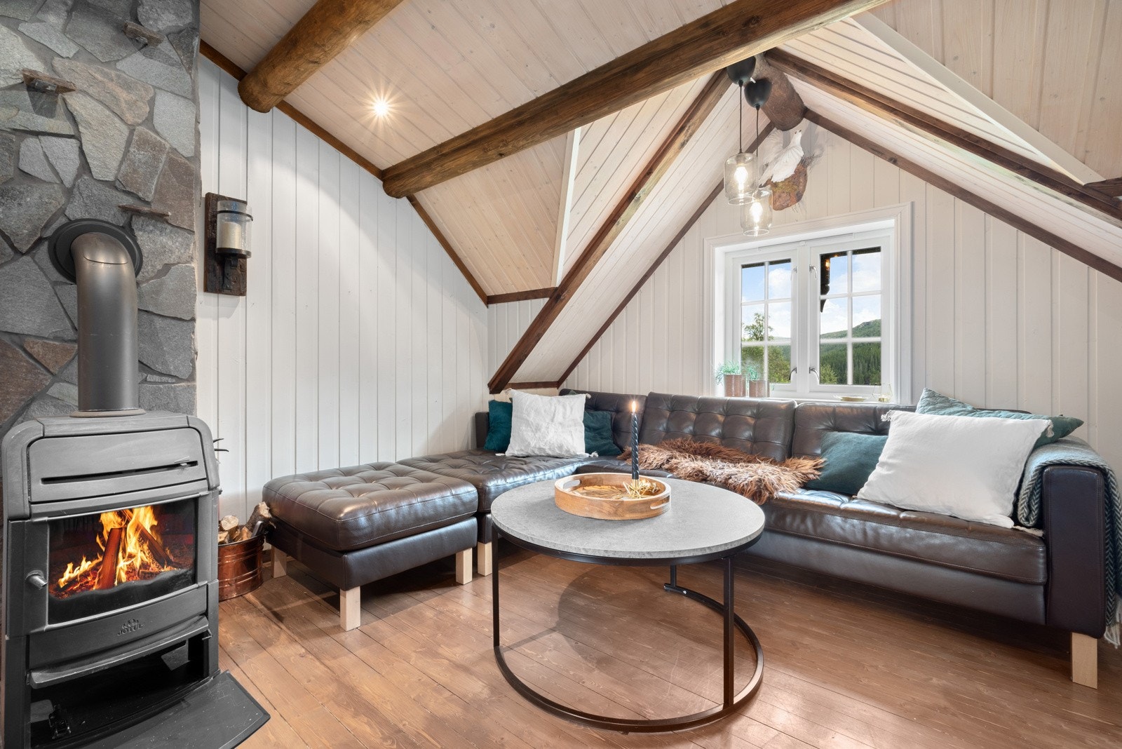 Loftstue Galleribilde