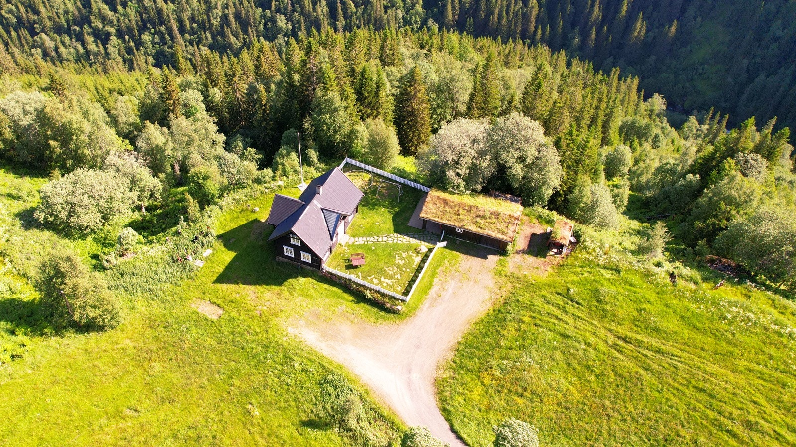 Gårdstun Galleribilde