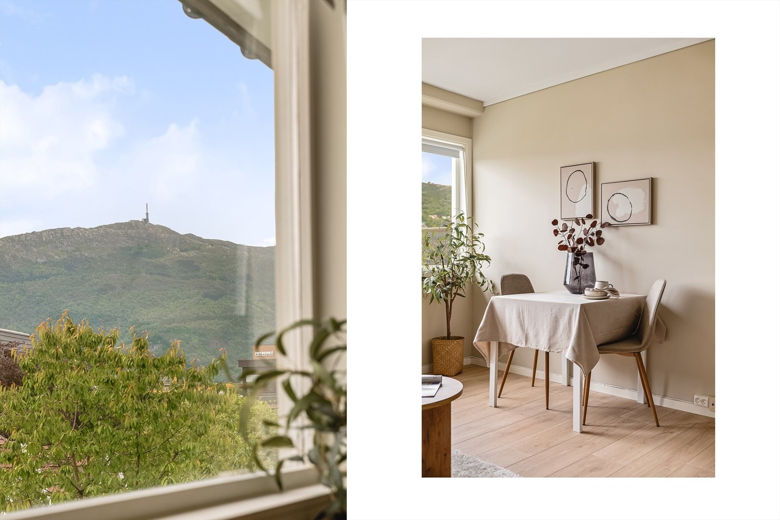 Store vindusflater gir ikke bare god utsikt, men også godt med naturlig lysinnslipp. Galleribilde