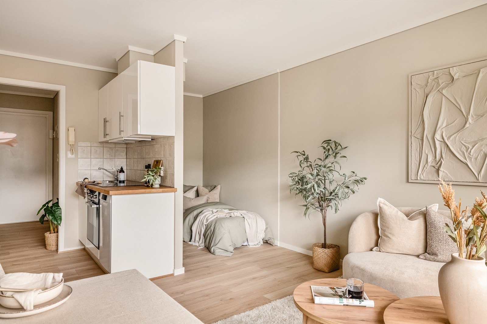 Åpen kjøkkenløsning. Galleribilde