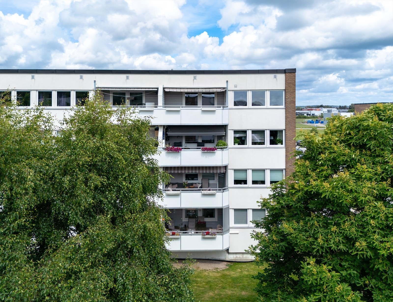 Dronefoto Galleribilde