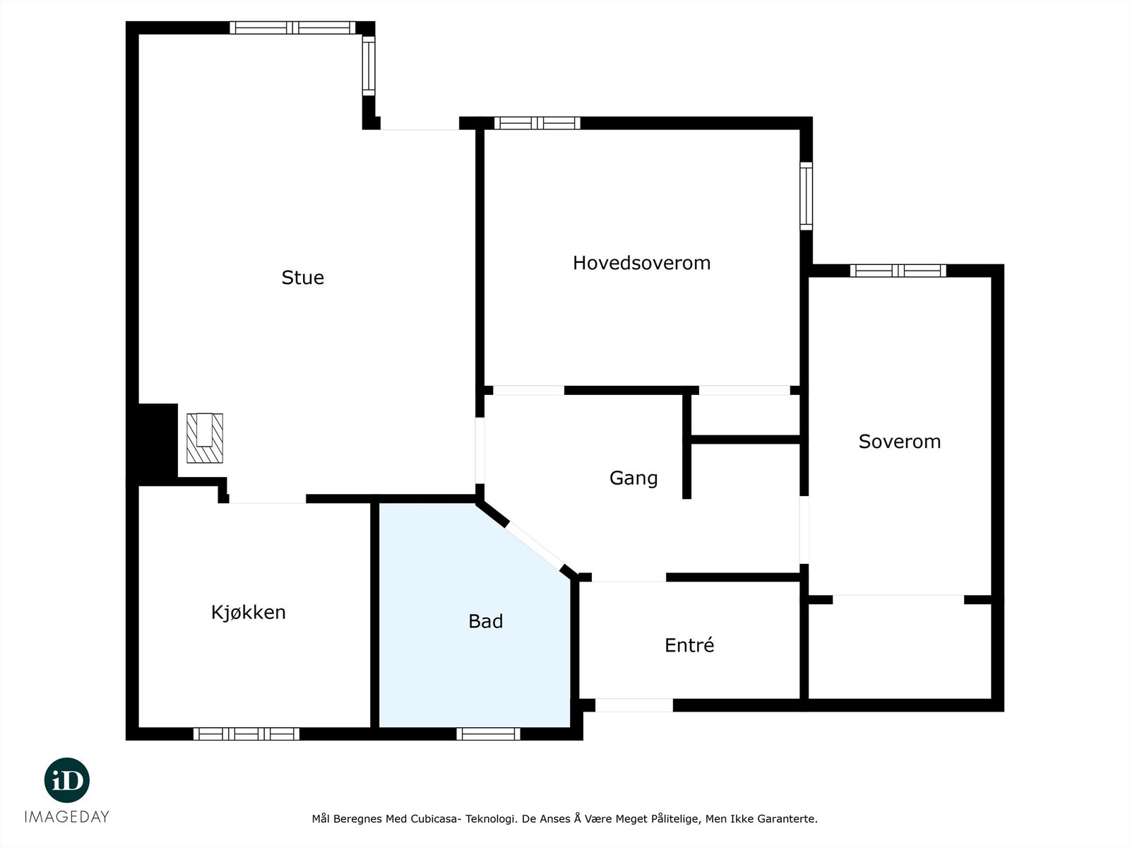 Planskisse Galleribilde